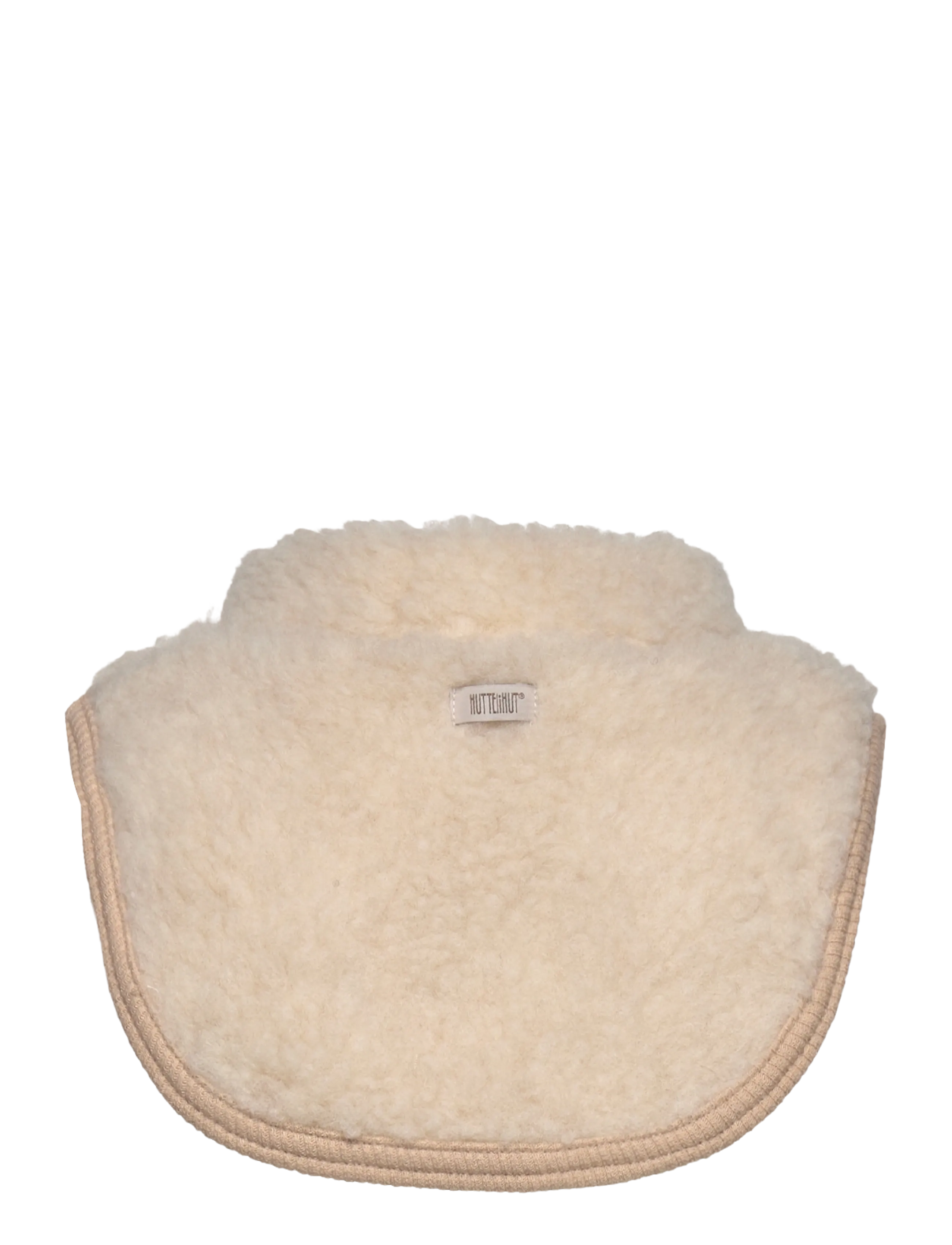 Huttelihut - Neck Warmer Wool Teddy - cement - 1
