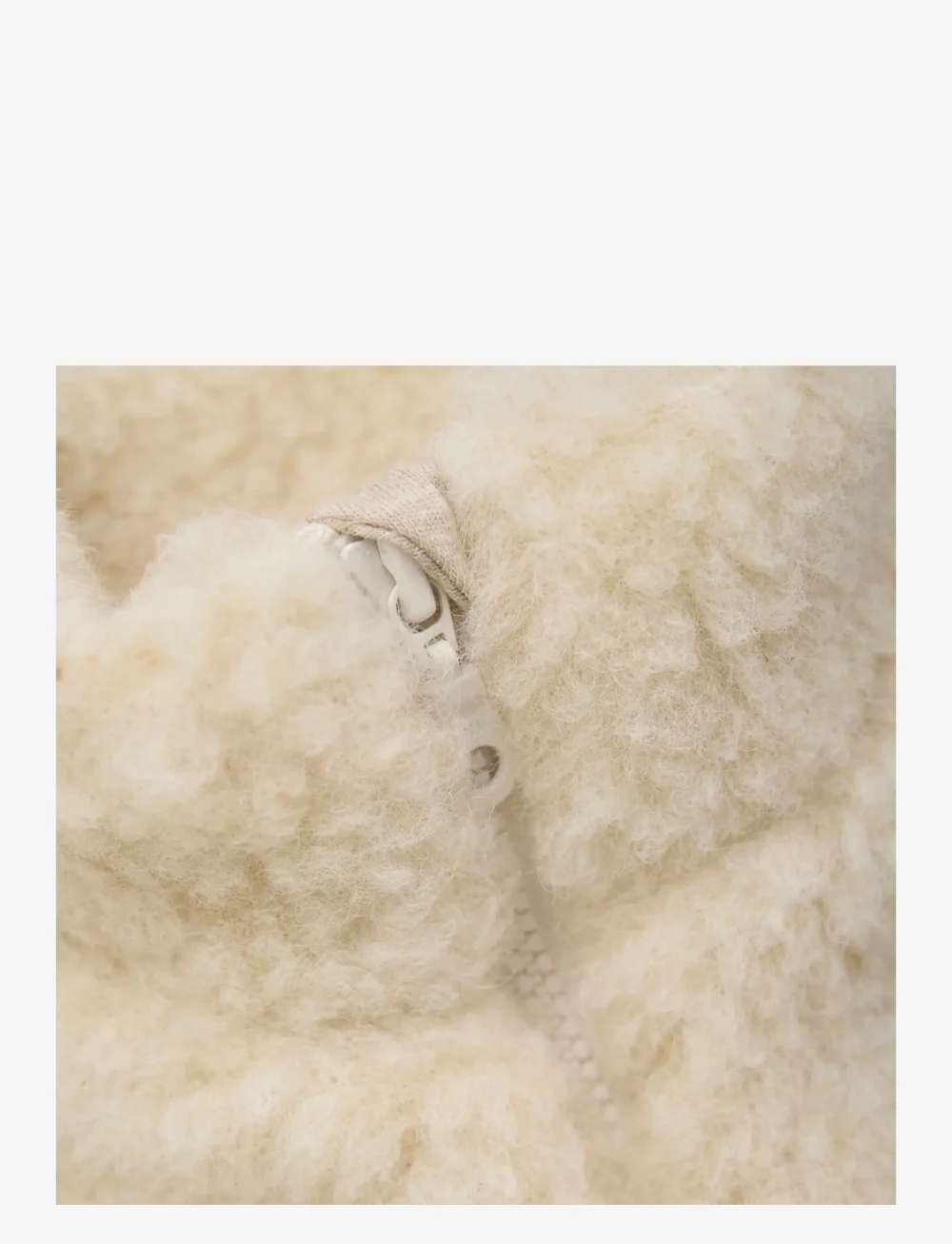 Huttelihut - Neck Warmer Wool Teddy - halswärmer - cement - 2