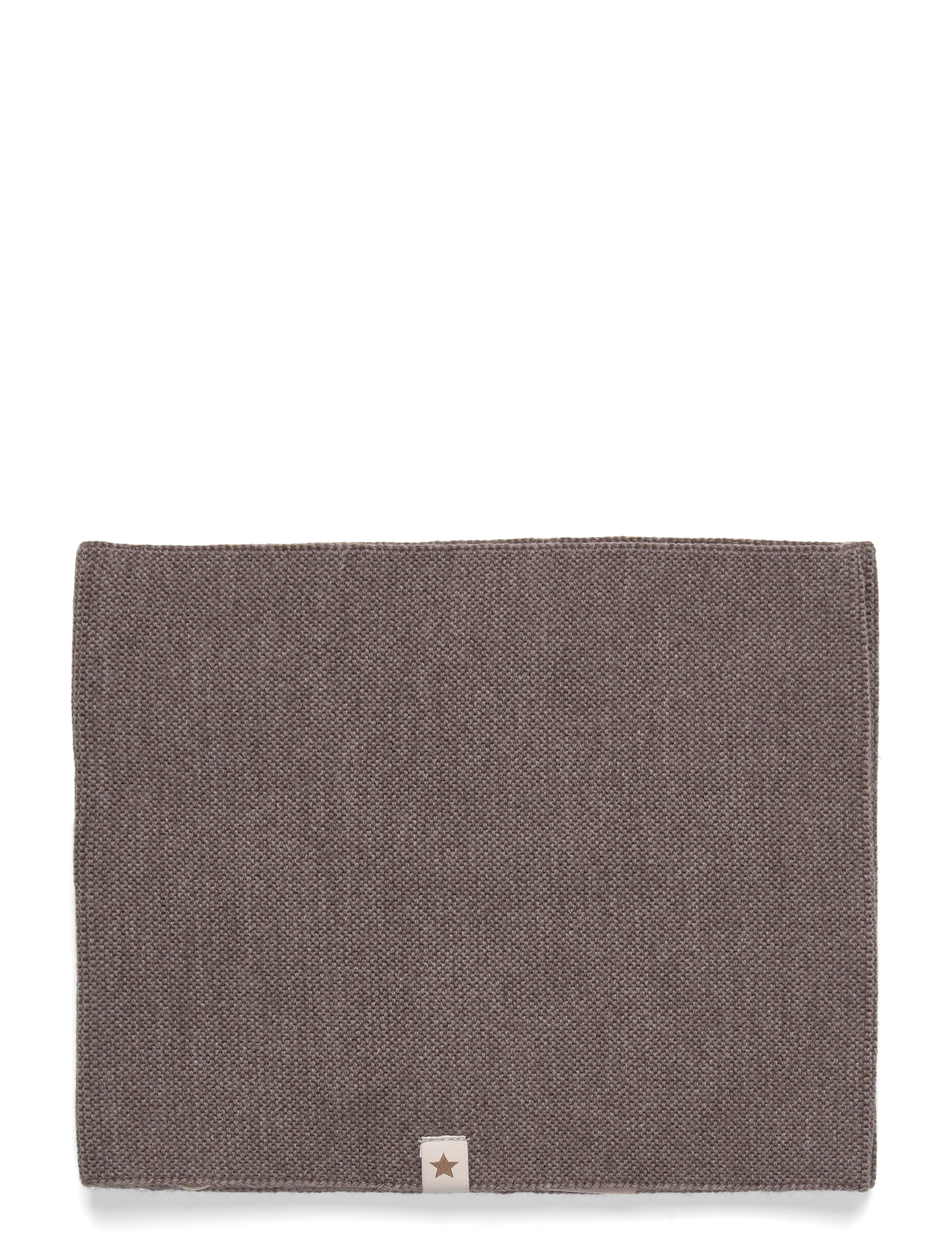 Huttelihut - Snood Wool Knit - brown melange - 1