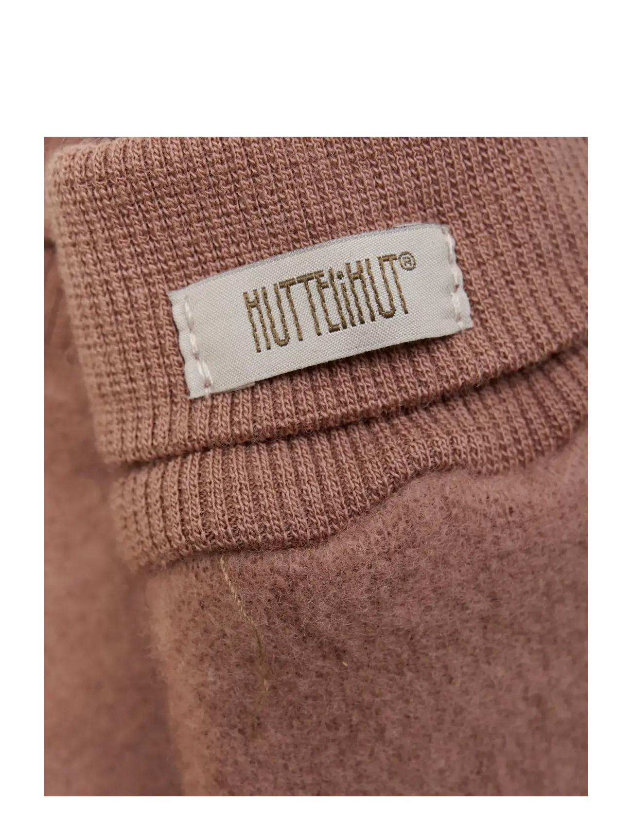 Huttelihut - Mittens Wool Fleece 2-layer - burlwood - 2