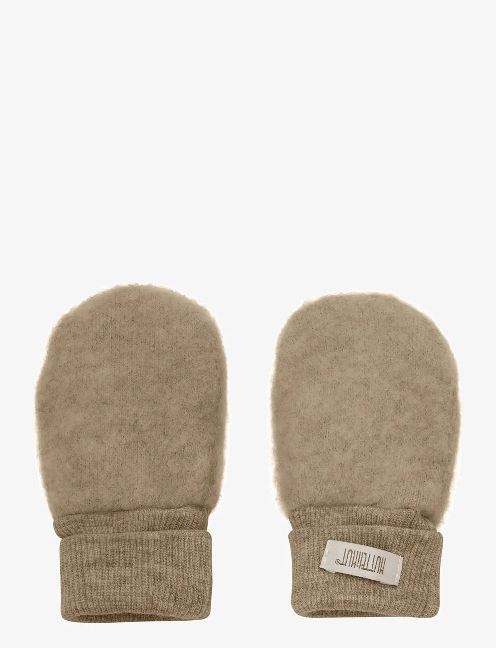 Huttelihut - Mittens Wool Fleece 2-layer - hats & gloves - savannah melange - 1