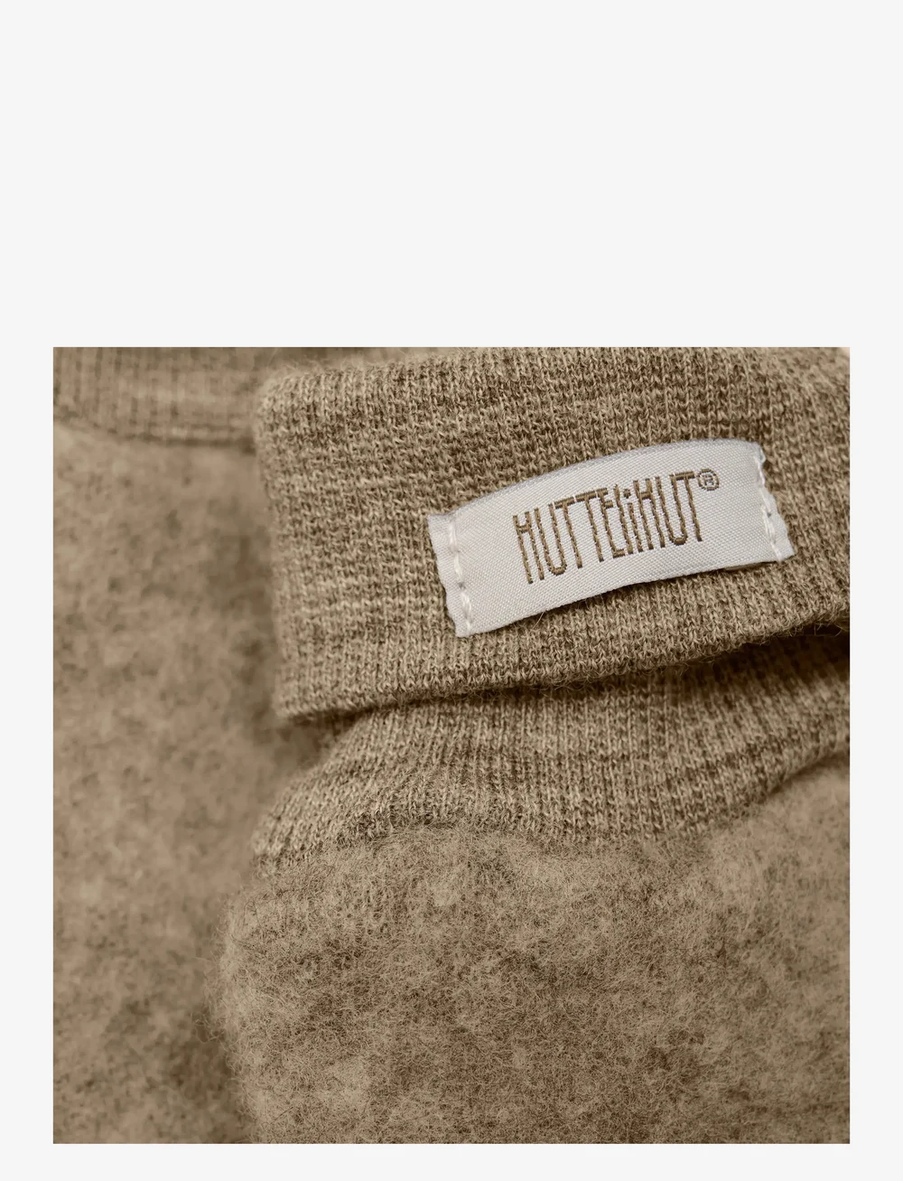 Huttelihut - Mittens Wool Fleece 2-layer - hats & gloves - savannah melange - 3