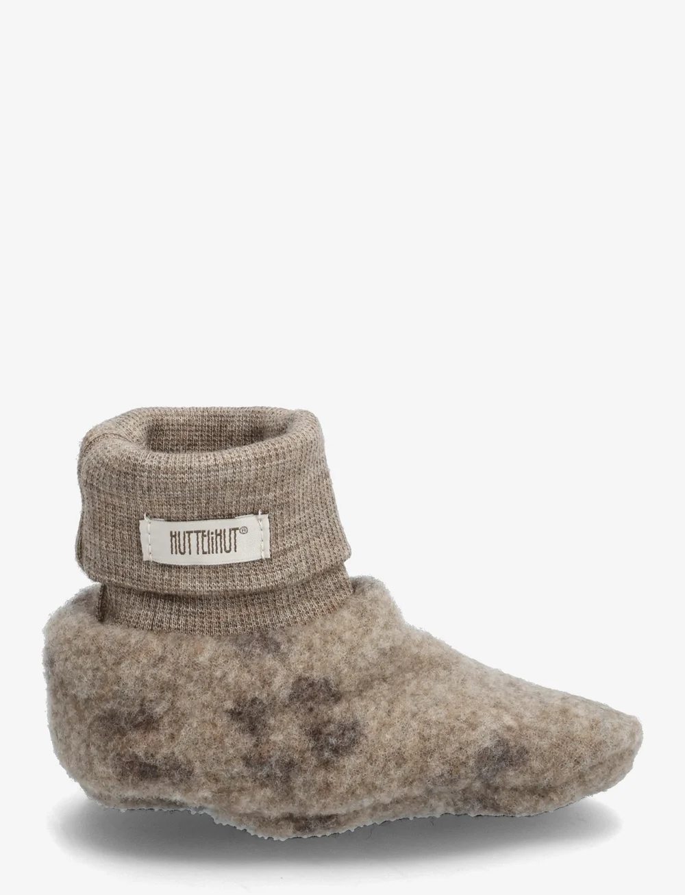 Huttelihut - Footies Wool Fleece 2-layer - babystrikstøvler - etherea - 1