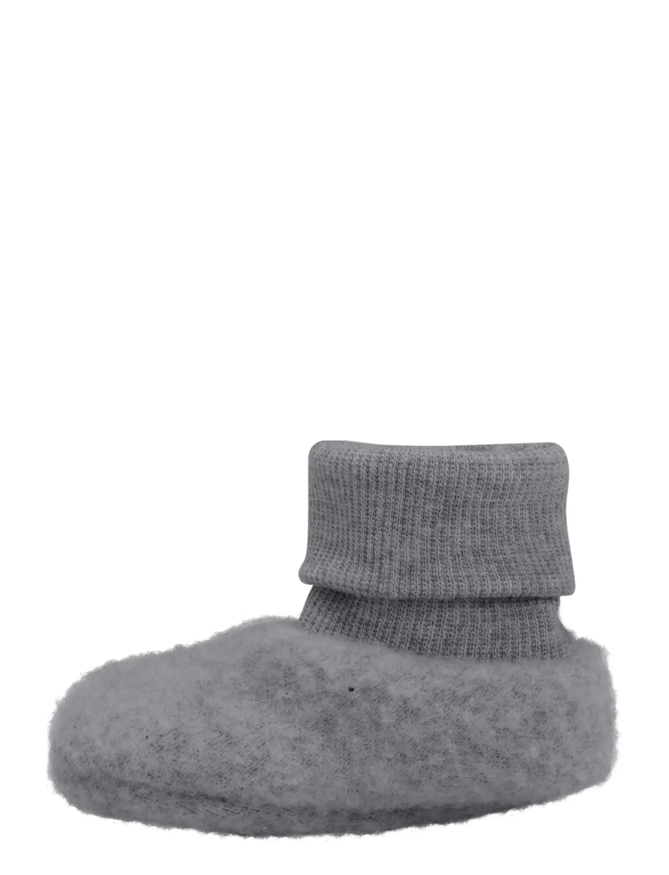 Huttelihut - Footies Wool Fleece 2-layer - medium grey melange - 1