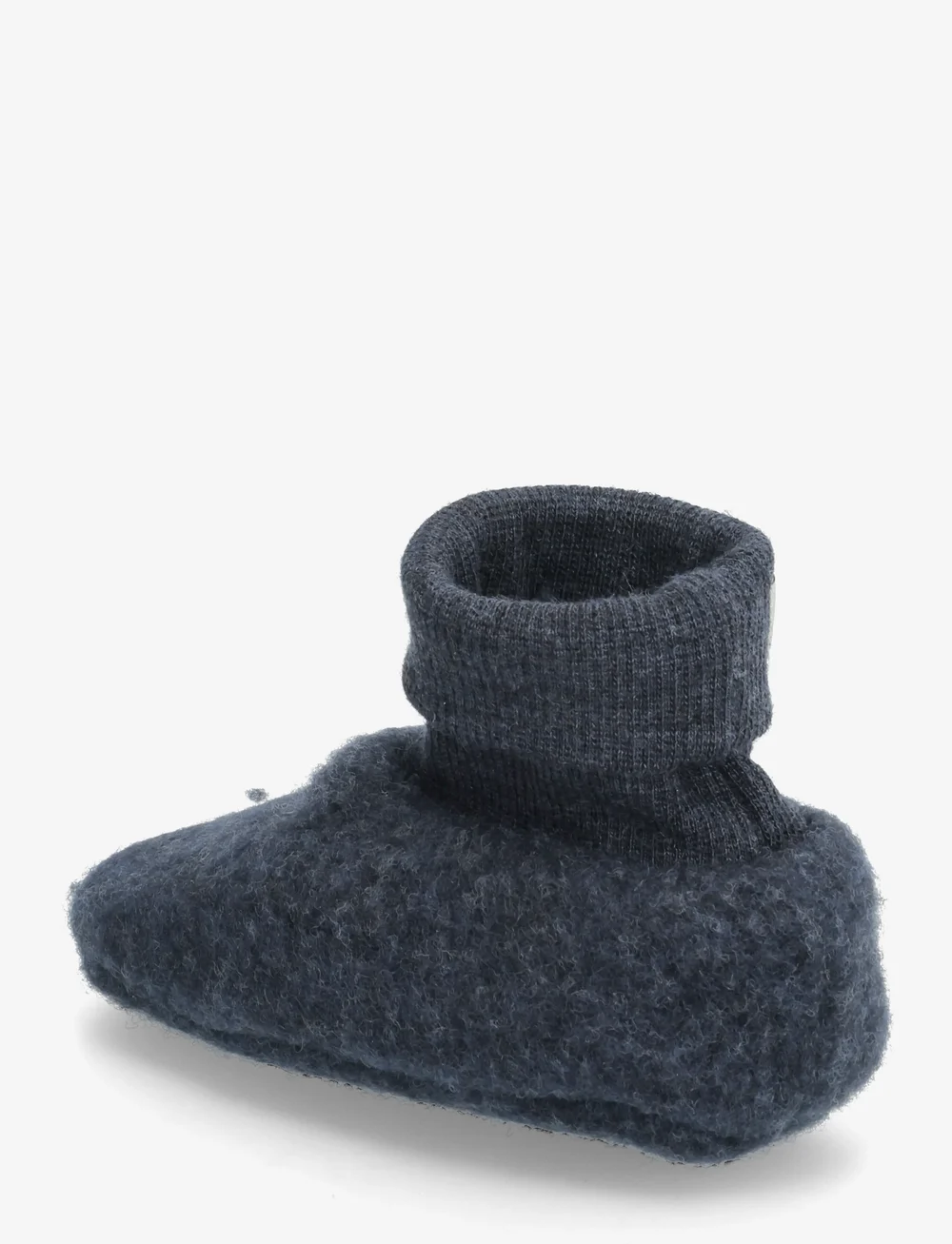 Huttelihut - Footies Wool Fleece 2-layer - babystrikstøvler - navy - 2