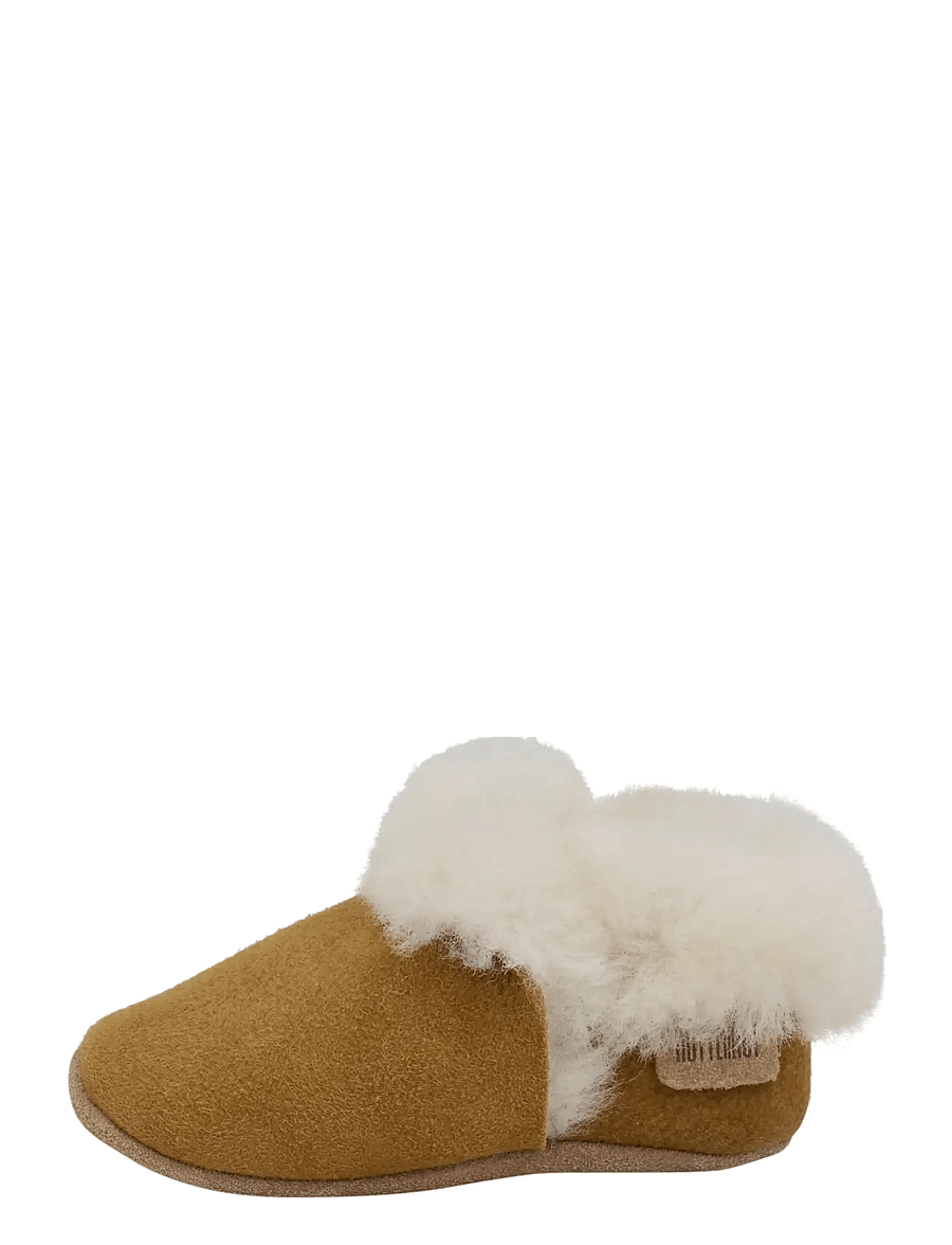Huttelihut - Slippers Teddy - slippers - dull gold - 1