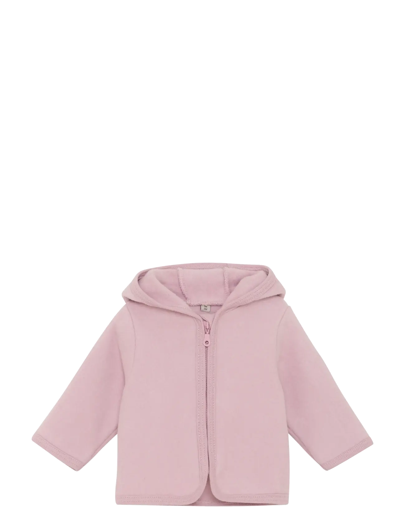 Huttelihut Jacket Cotton Fleece, 56, Fleece Oberbekleidung, Rosa - Jackets, Kinder