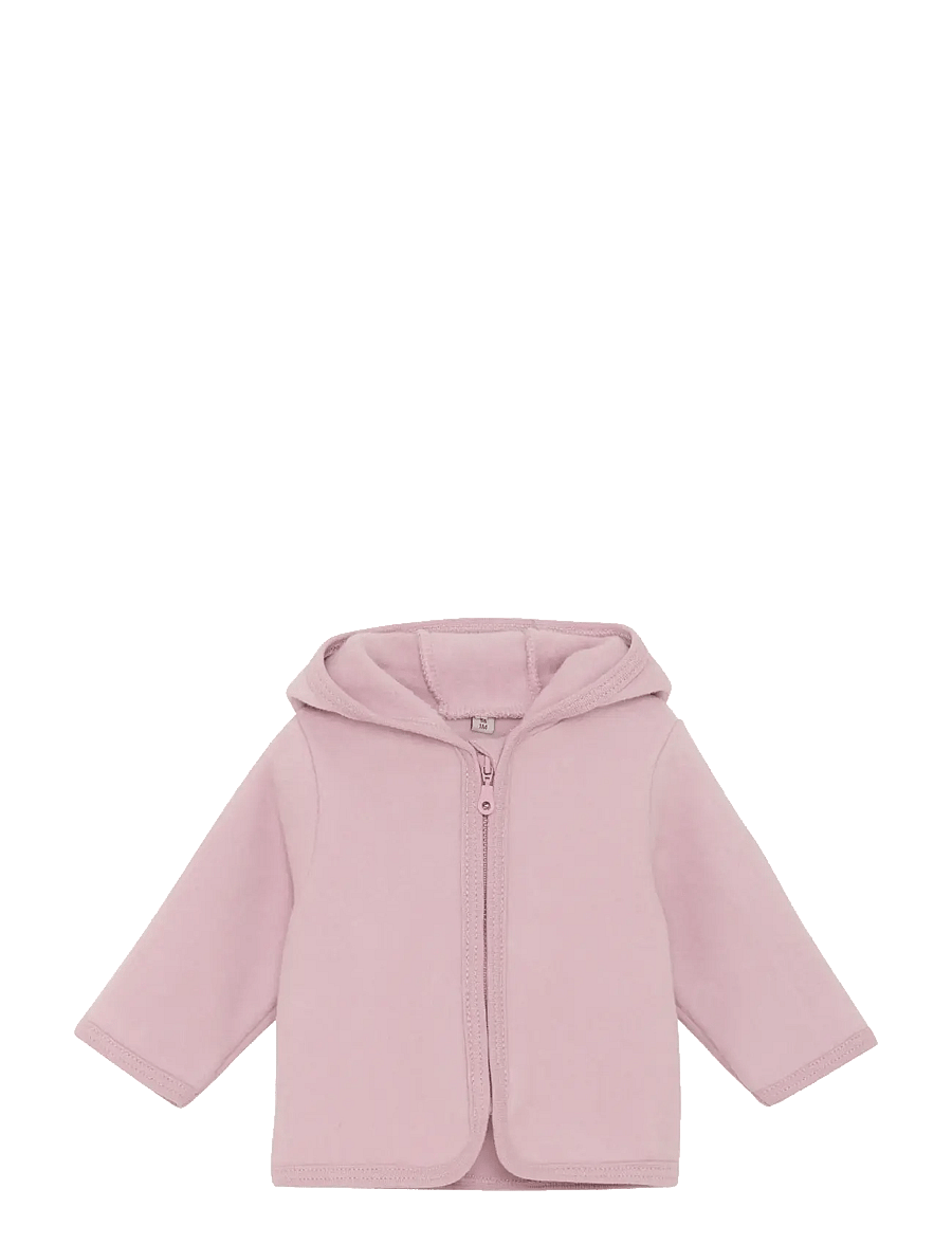 Huttelihut - Jacket Cotton Fleece - fleece jackets - deauville mauve - 0
