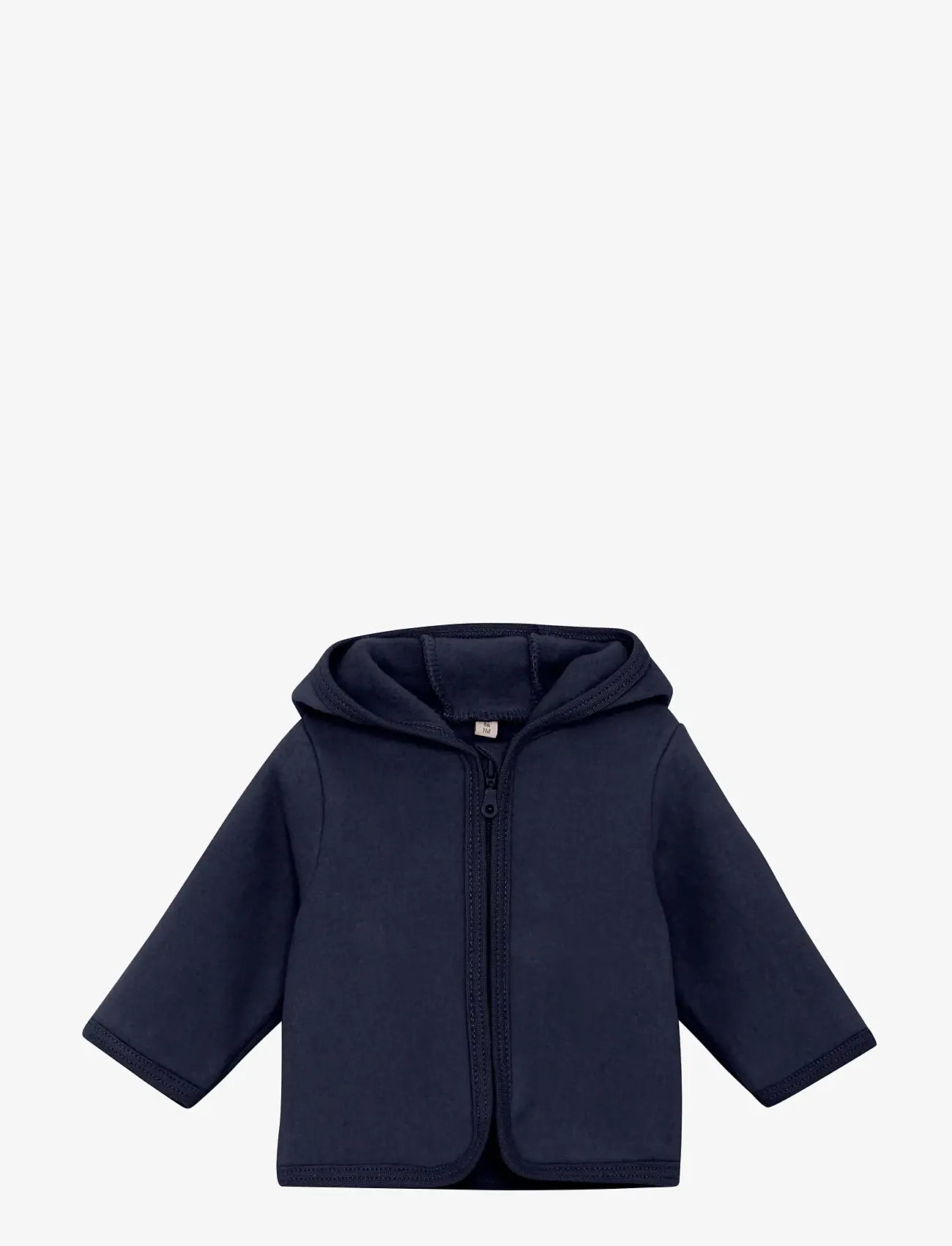 Huttelihut - Jacket Cotton Fleece - fleecejakker - navy blazer - 0