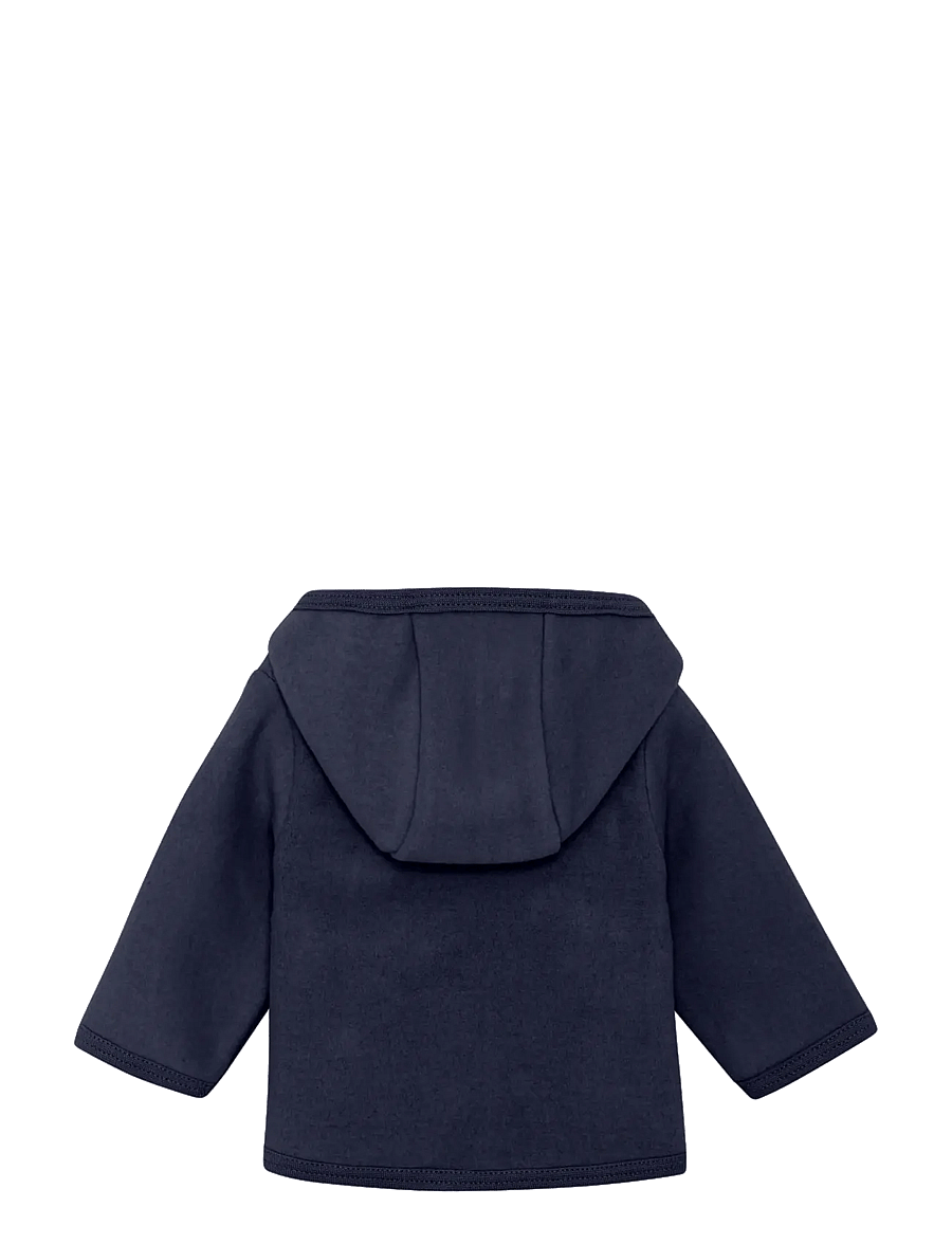Huttelihut - Jacket Cotton Fleece - fleece jackets - navy blazer - 1