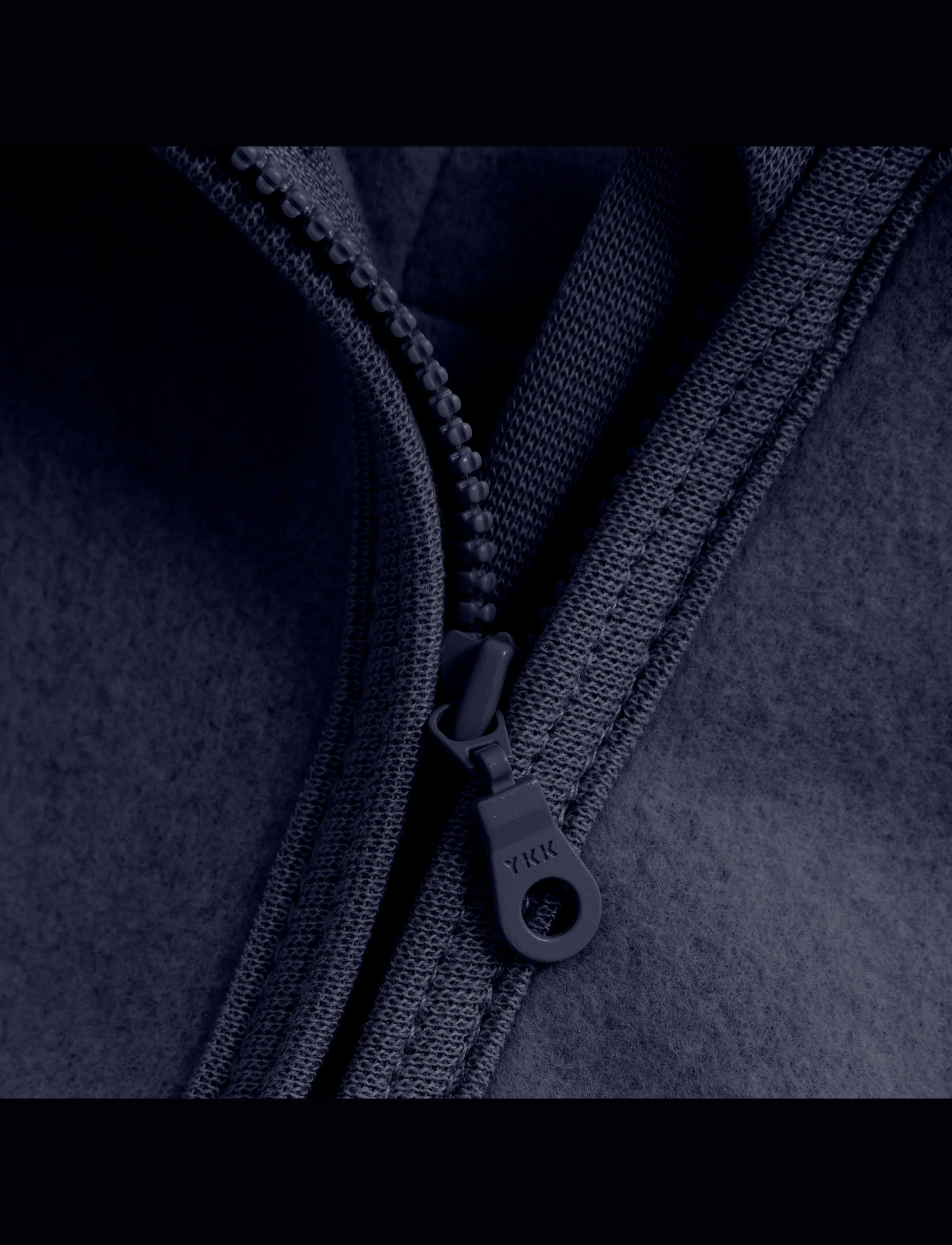 Huttelihut - Jacket Cotton Fleece - fleece jackets - navy blazer - 2