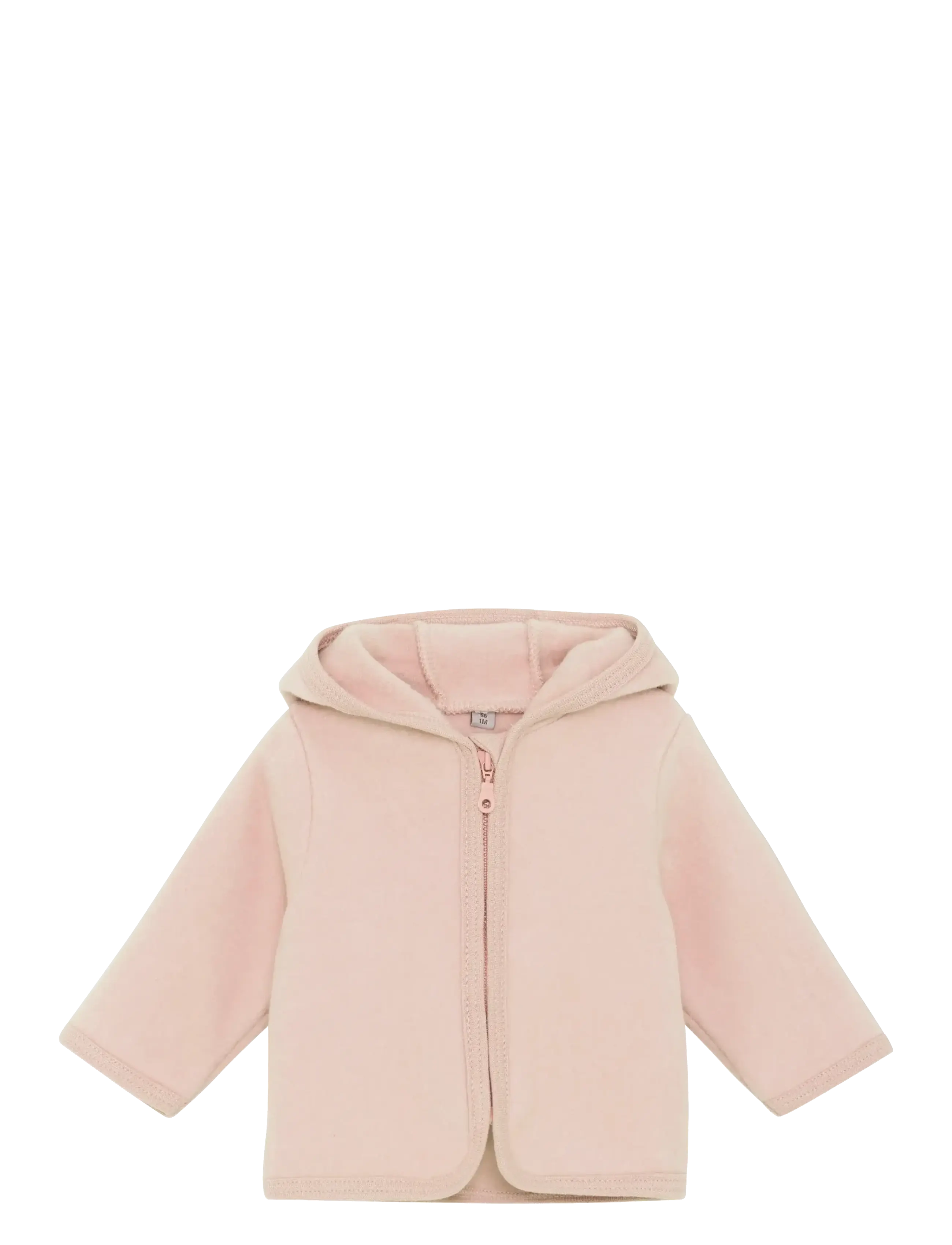 Huttelihut Jacket Cotton Fleece, 104, Fleece Oberbekleidung, Rosa - Jackets, Kinder