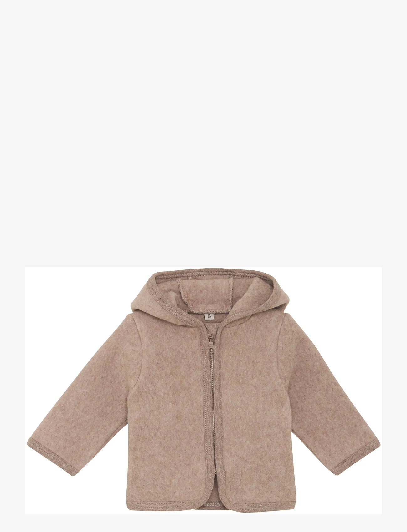 Huttelihut - Jacket Cotton Fleece - fleecejacken - savannah melange - 0