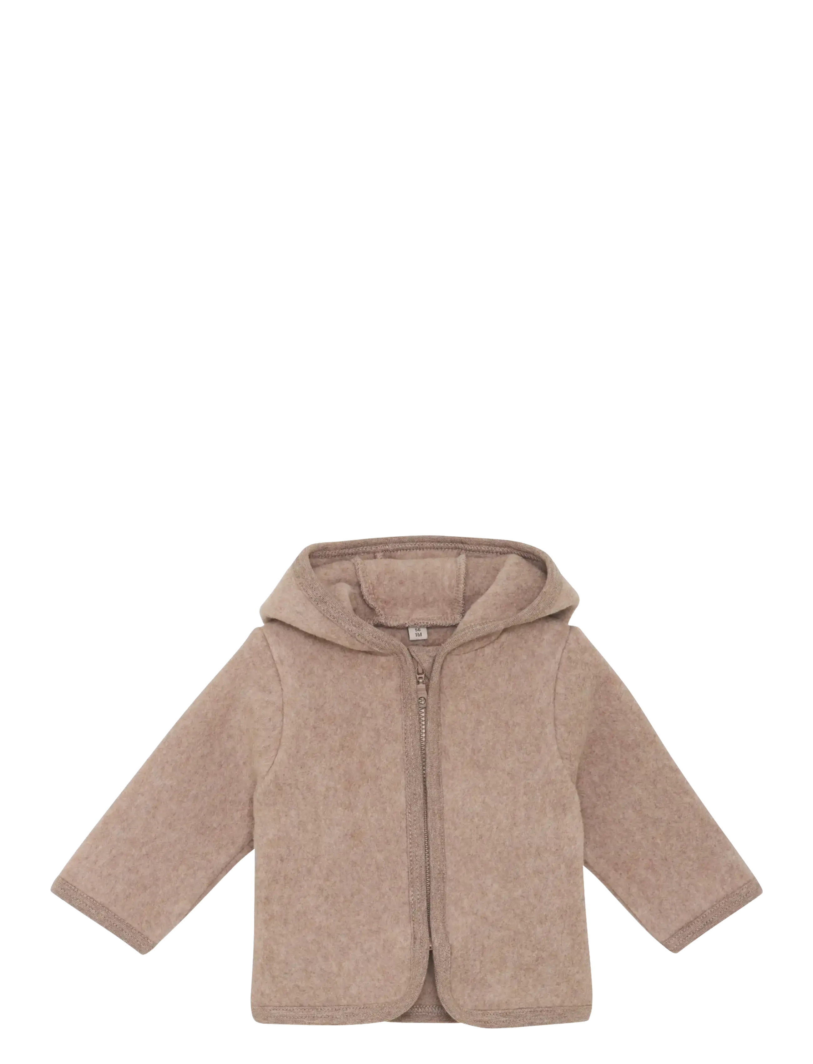 Huttelihut Jacket Cotton Fleece - Fliis - SAVANNAH MELANGE / brown