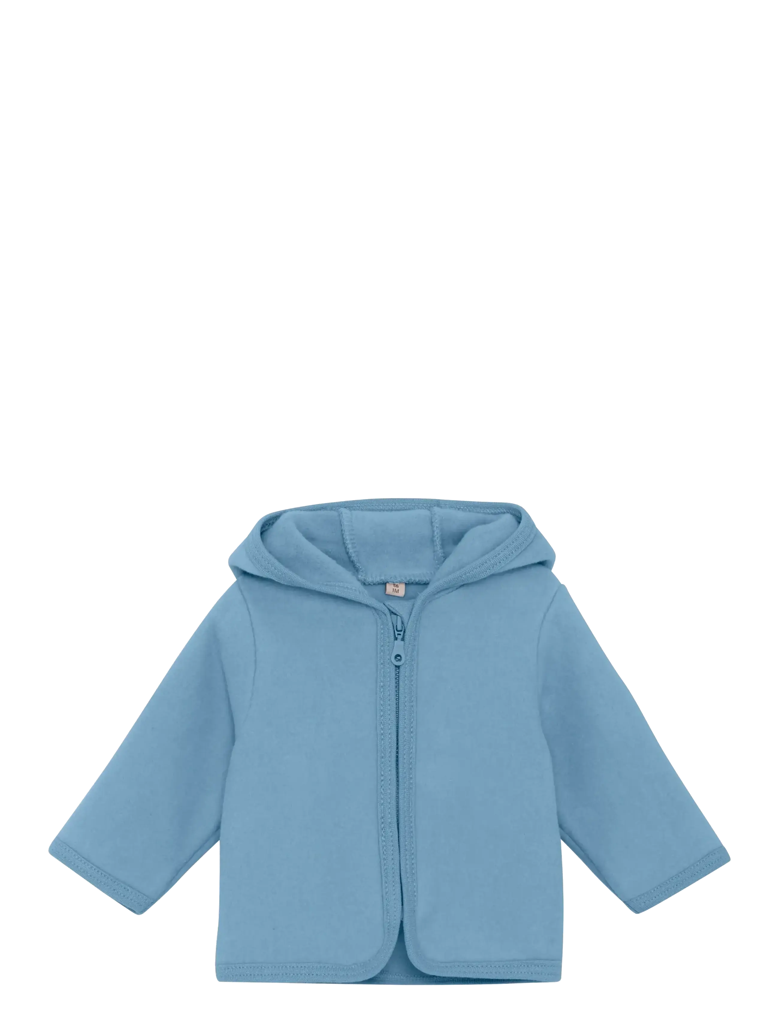 Huttelihut Jacket Cotton Fleece, 98, Fleece Oberbekleidung, Blau - Jackets, Kinder