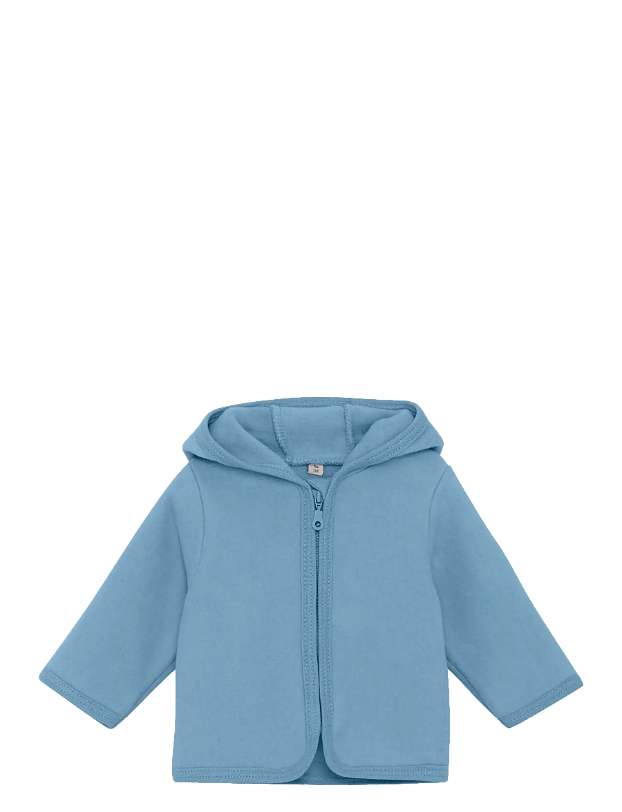 Huttelihut - Jacket Cotton Fleece - fliisjakid - windward blue - 0