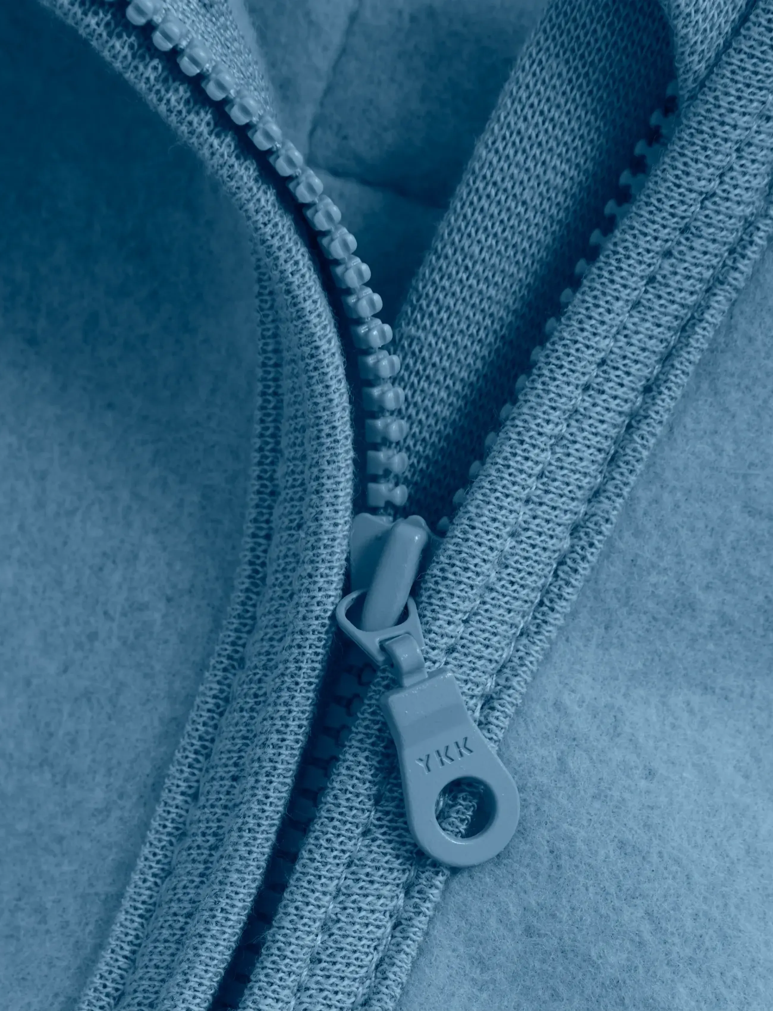 Huttelihut - Jacket Cotton Fleece - efterårsjakker - windward blue - 2