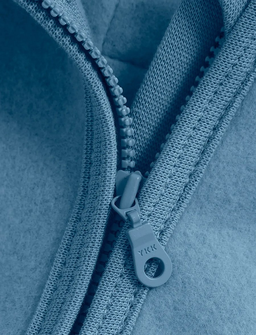 Huttelihut - Jacket Cotton Fleece - fliisjakid - windward blue - 2