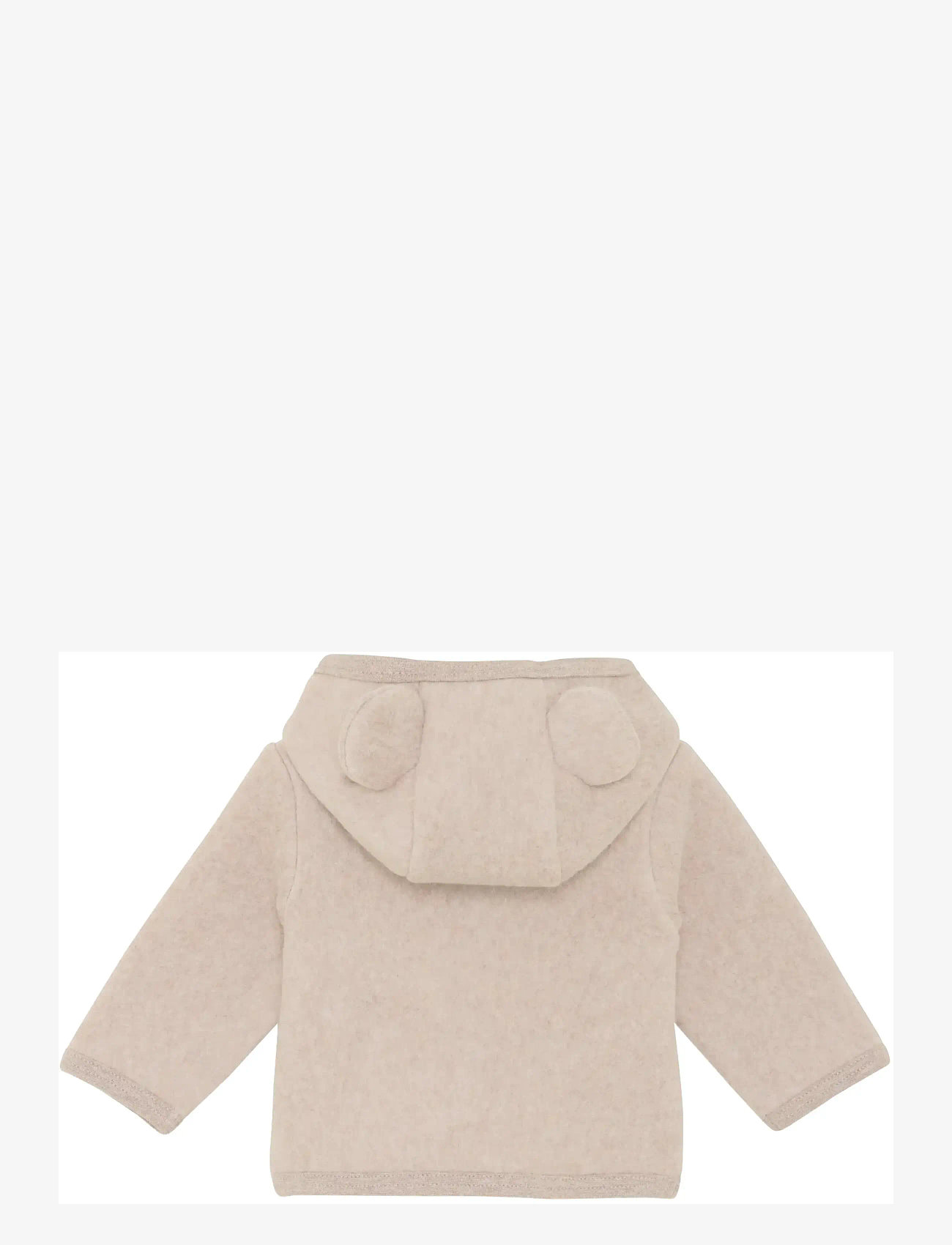 Huttelihut - Jacket Ears Cotton Fleece - fleecejacken - camel melange - 1