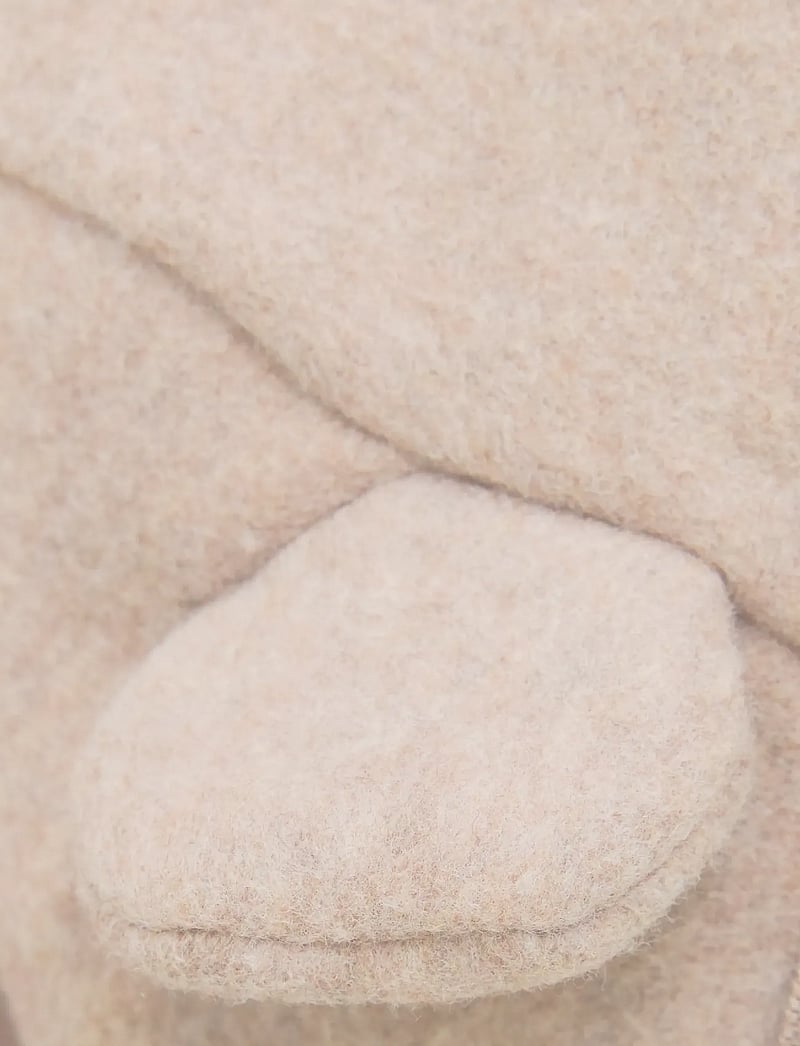 Huttelihut - Jacket Ears Cotton Fleece - fliisjakid - camel melange - 2