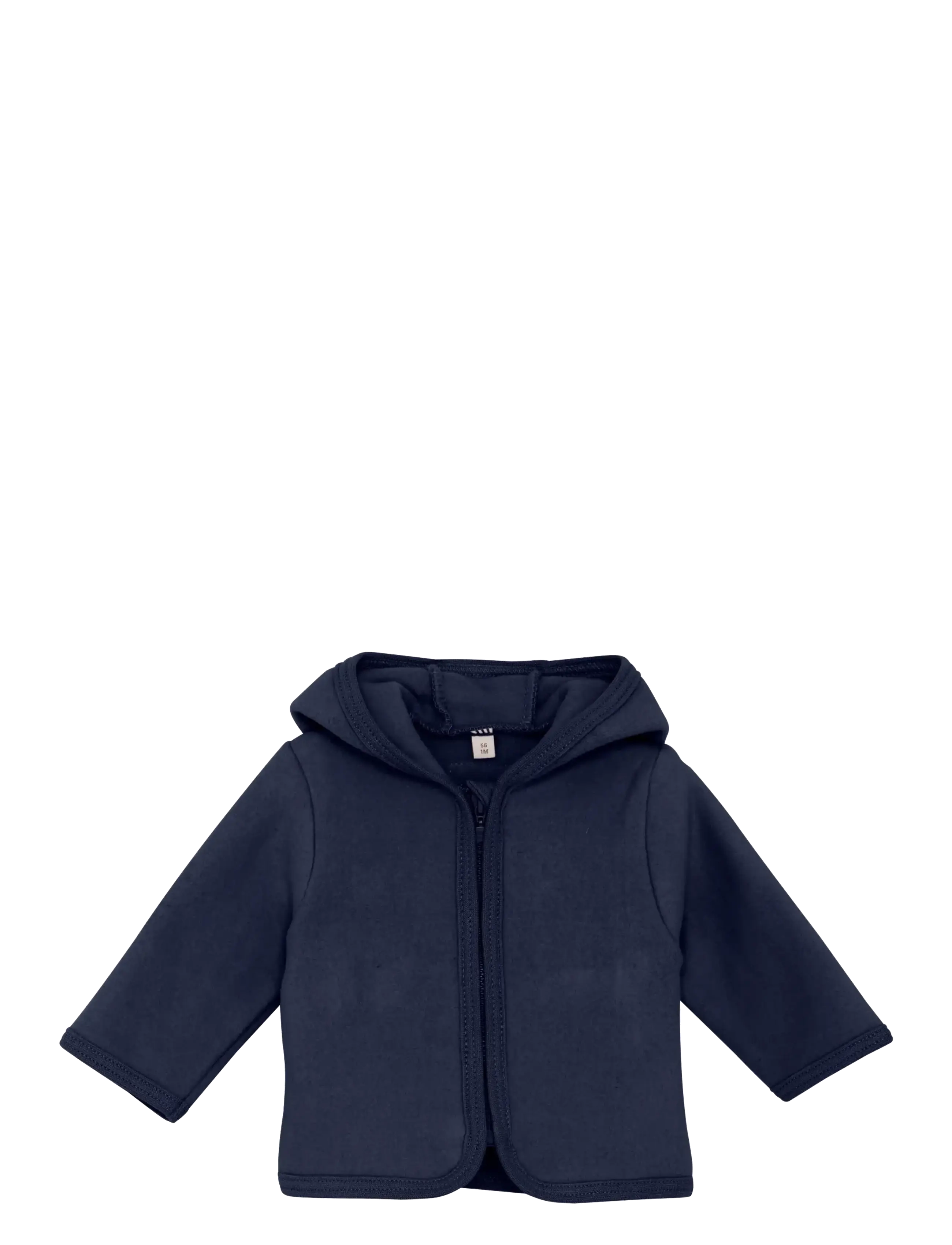 Huttelihut Jacket Ears Cotton Fleece, 86, Fleece Oberbekleidung, Marineblau - Jackets, Kinder