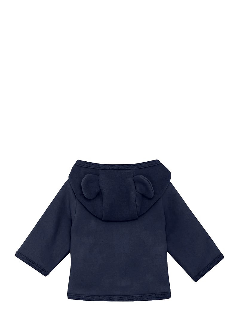 Huttelihut - Jacket Ears Cotton Fleece - fleecejacken - navy blazer - 1