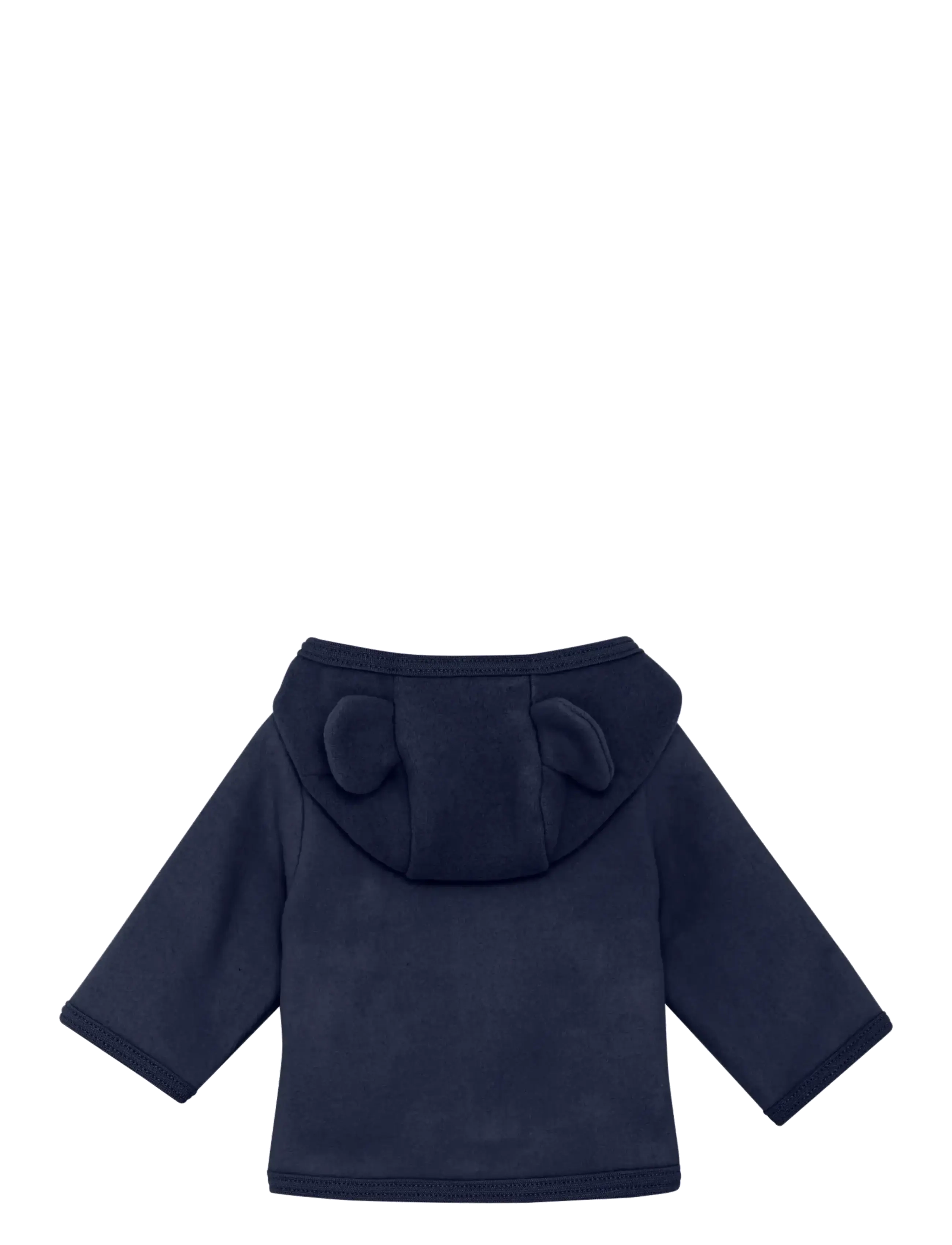 Huttelihut - Jacket Ears Cotton Fleece - fliisjakid - navy blazer - 1