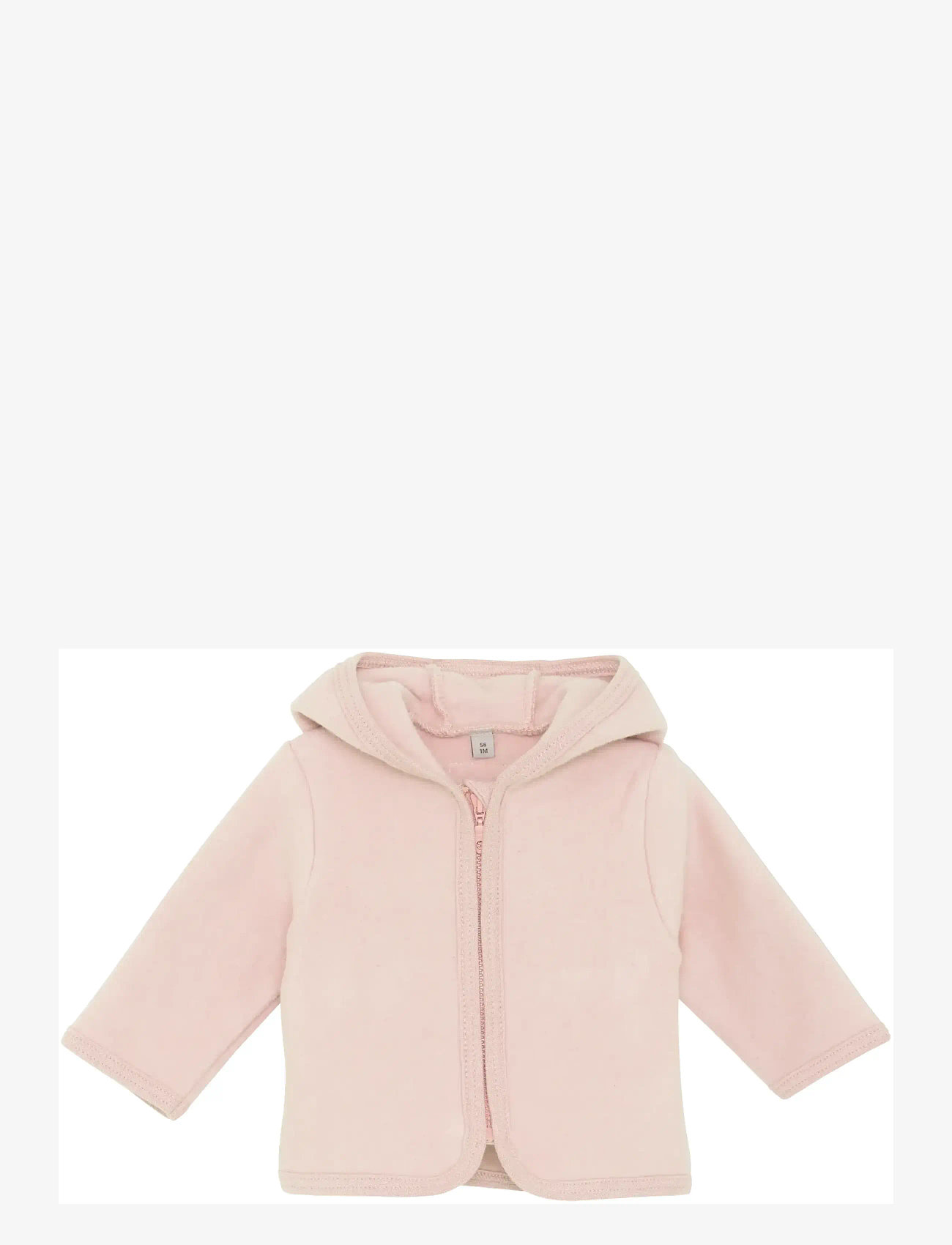 Huttelihut - Jacket Ears Cotton Fleece - fleecejacken - peach blush - 0