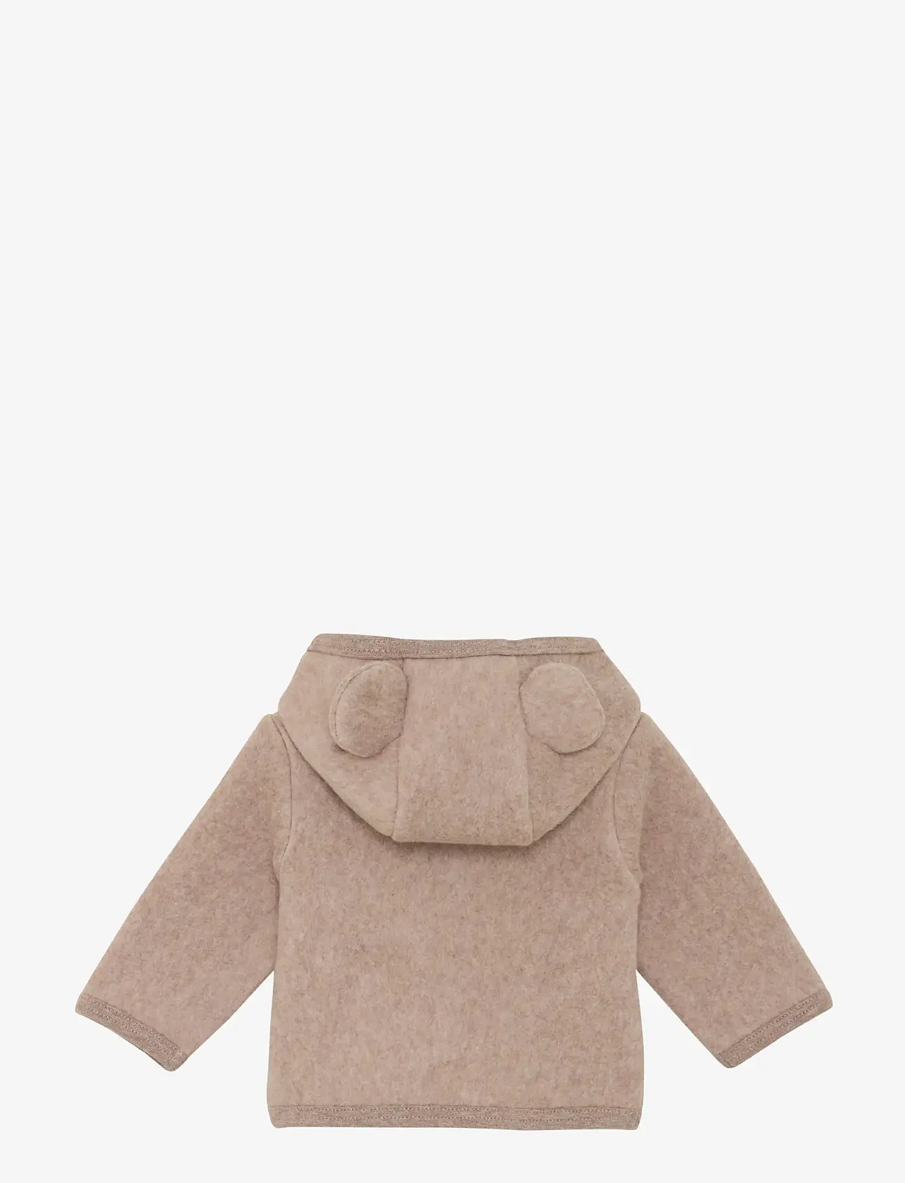 Huttelihut - Jacket Ears Cotton Fleece - fleecejacken - savannah melange - 1