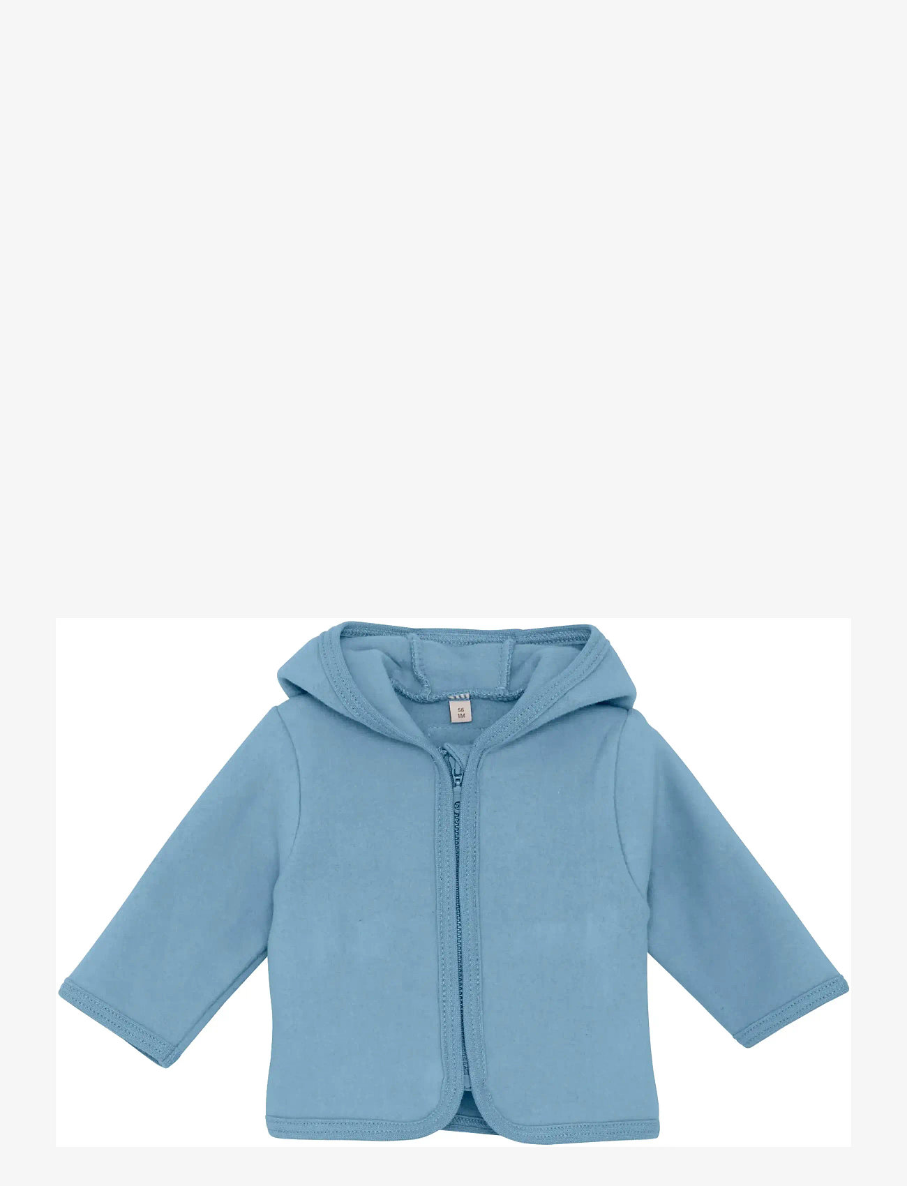 Huttelihut - Jacket Ears Cotton Fleece - fleecejacken - windward blue - 0