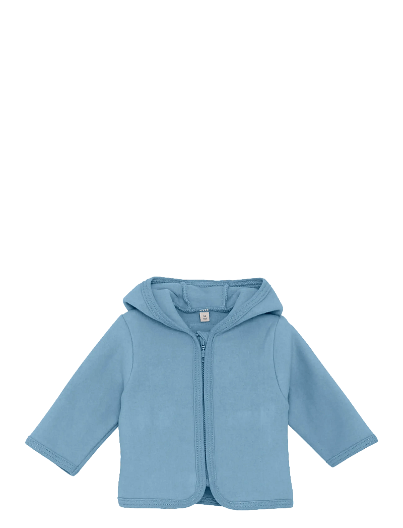 Huttelihut - Jacket Ears Cotton Fleece - fleecejacken - windward blue - 0
