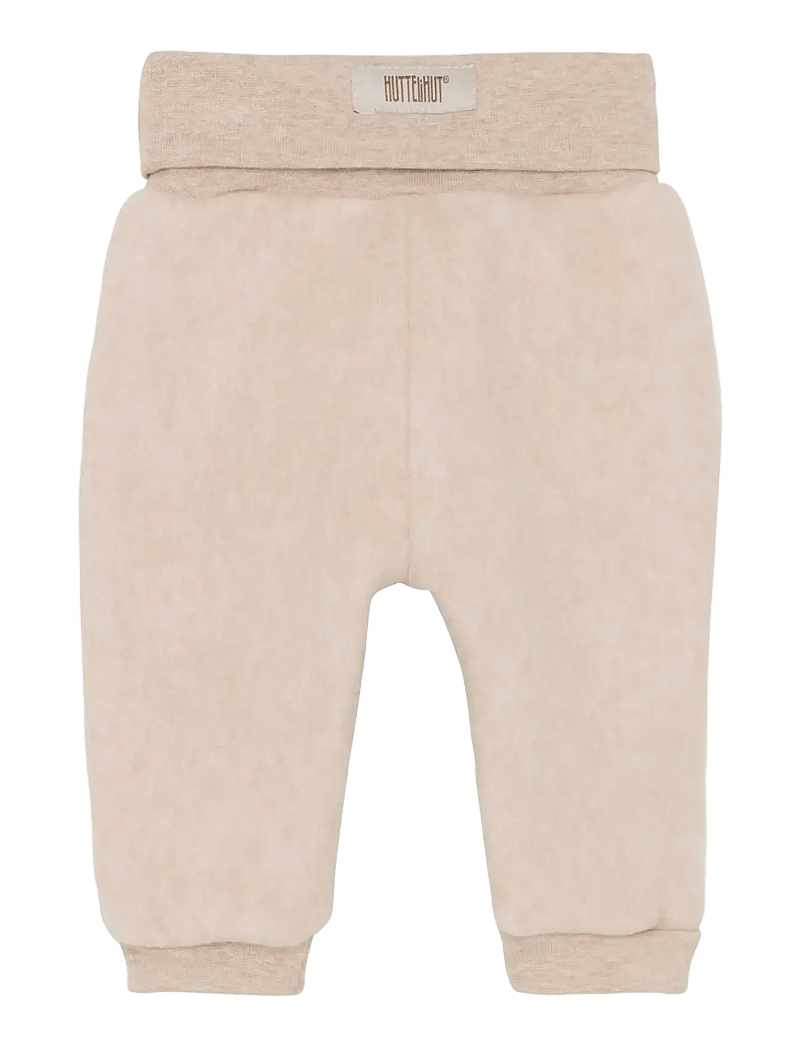 Huttelihut - Pants Cotton Fleece - sweatpants - camel melange - 1