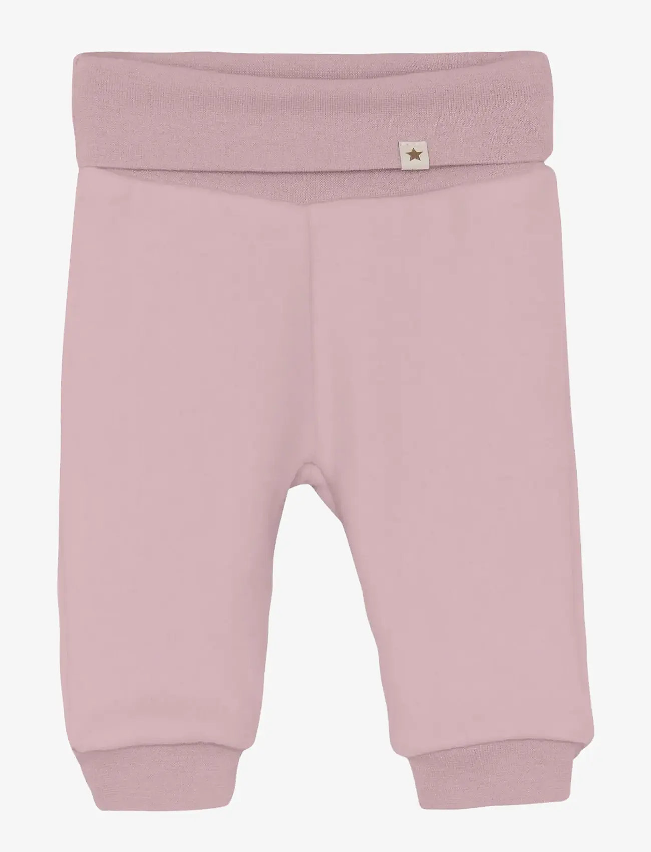 Huttelihut - Pants Cotton Fleece - sweatpants - deauville mauve - 0