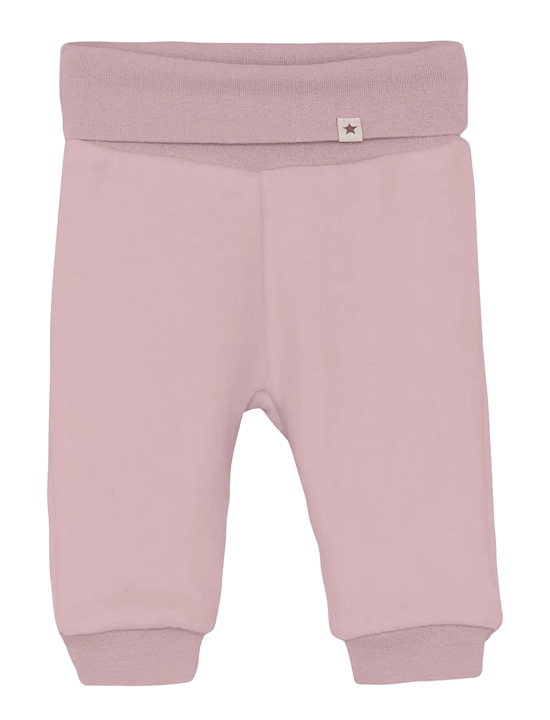 Huttelihut - Pants Cotton Fleece - sweatpants - deauville mauve - 0