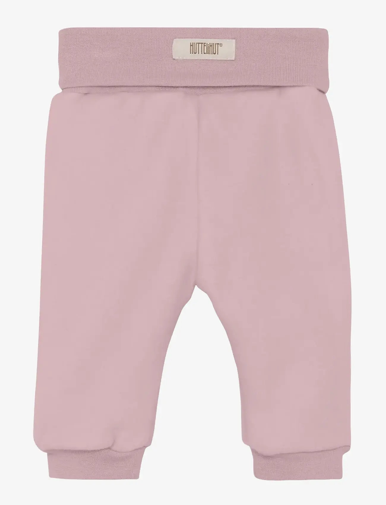 Huttelihut - Pants Cotton Fleece - sweatpants - deauville mauve - 1