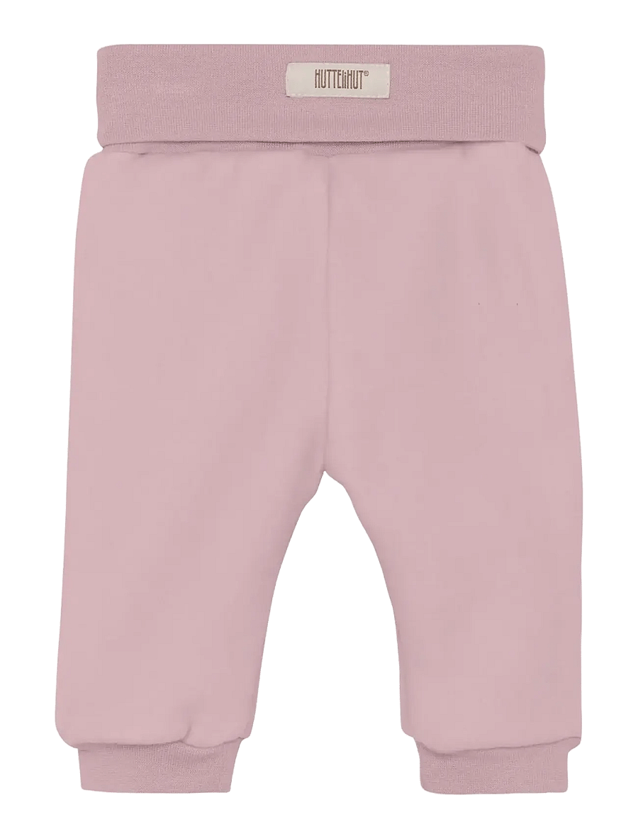 Huttelihut - Pants Cotton Fleece - spodnie dresowe - deauville mauve - 1