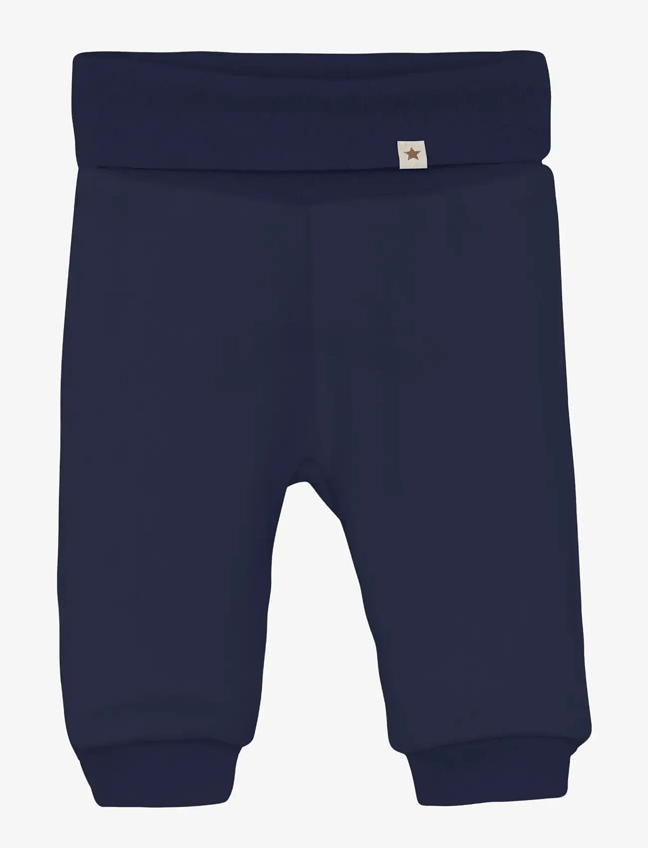 Huttelihut - Pants Cotton Fleece - dressipüksid - navy blazer - 0