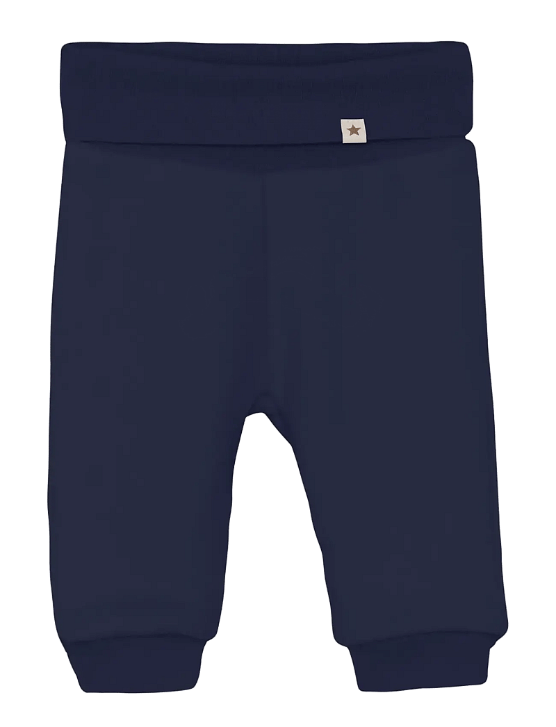 Huttelihut - Pants Cotton Fleece - dressipüksid - navy blazer - 0