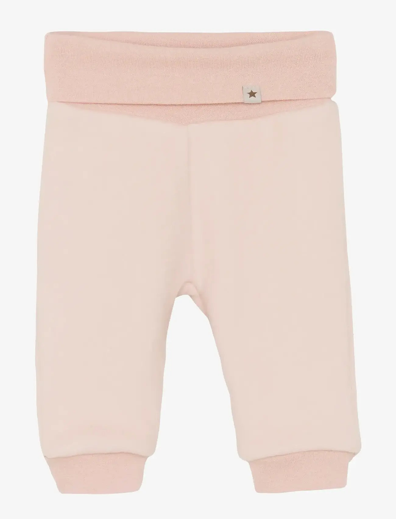 Huttelihut - Pants Cotton Fleece - sweatpants - peach blush - 0