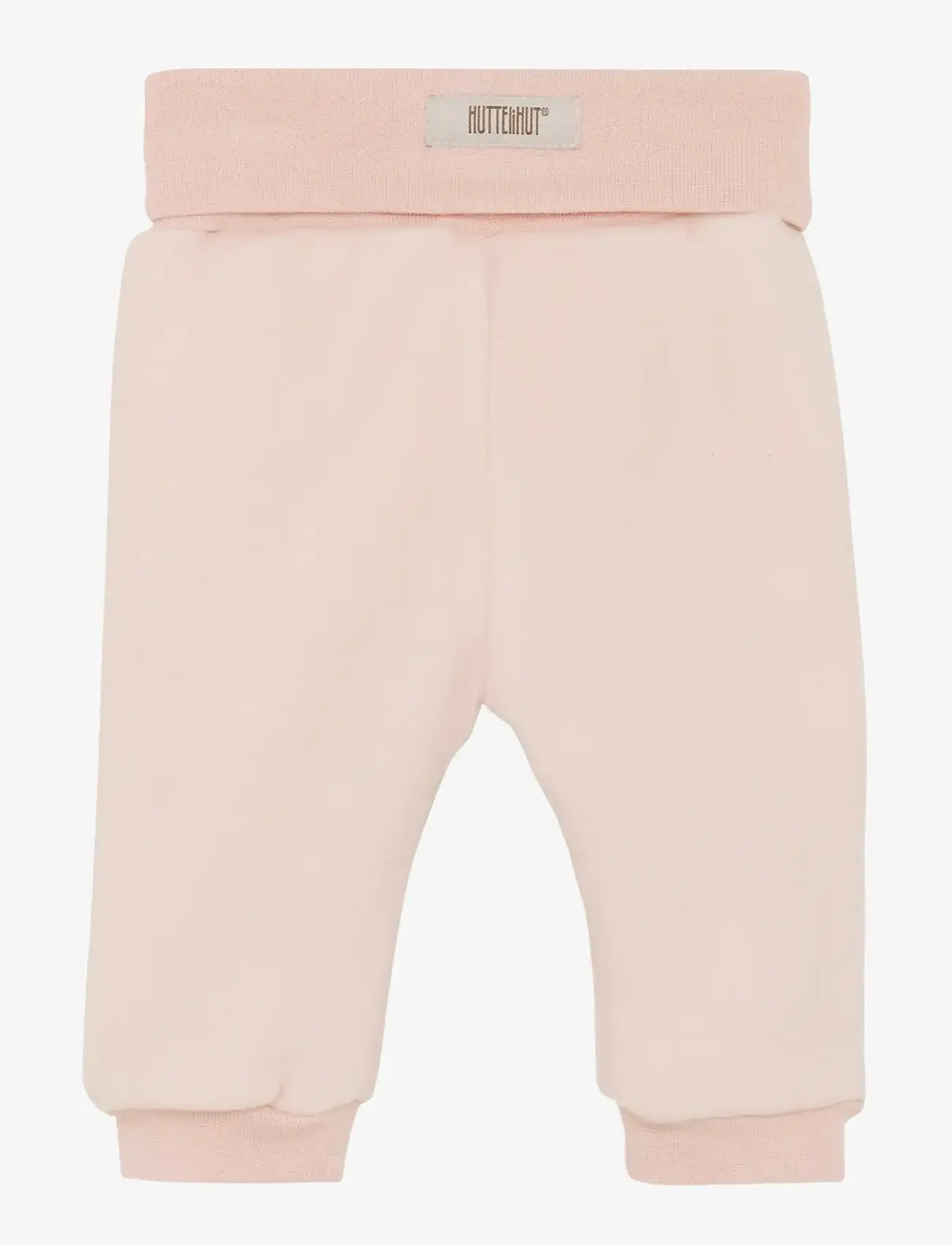 Huttelihut - Pants Cotton Fleece - sweatpants - peach blush - 1