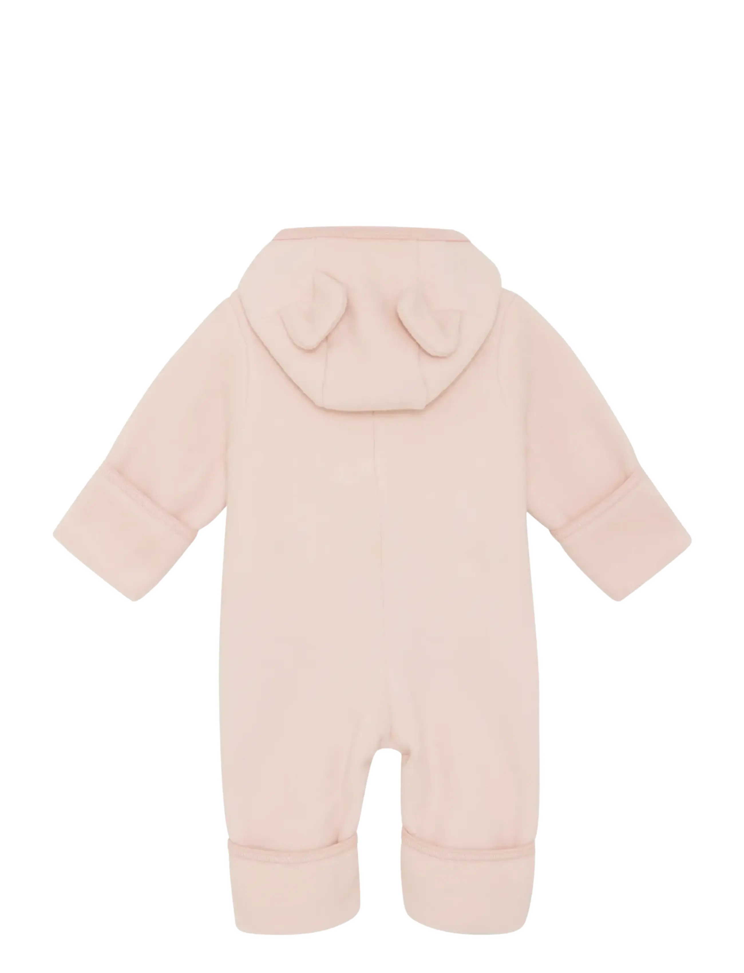 Huttelihut - Pram Suit Cotton Fleece - fleece coveralls - camel melange - 1