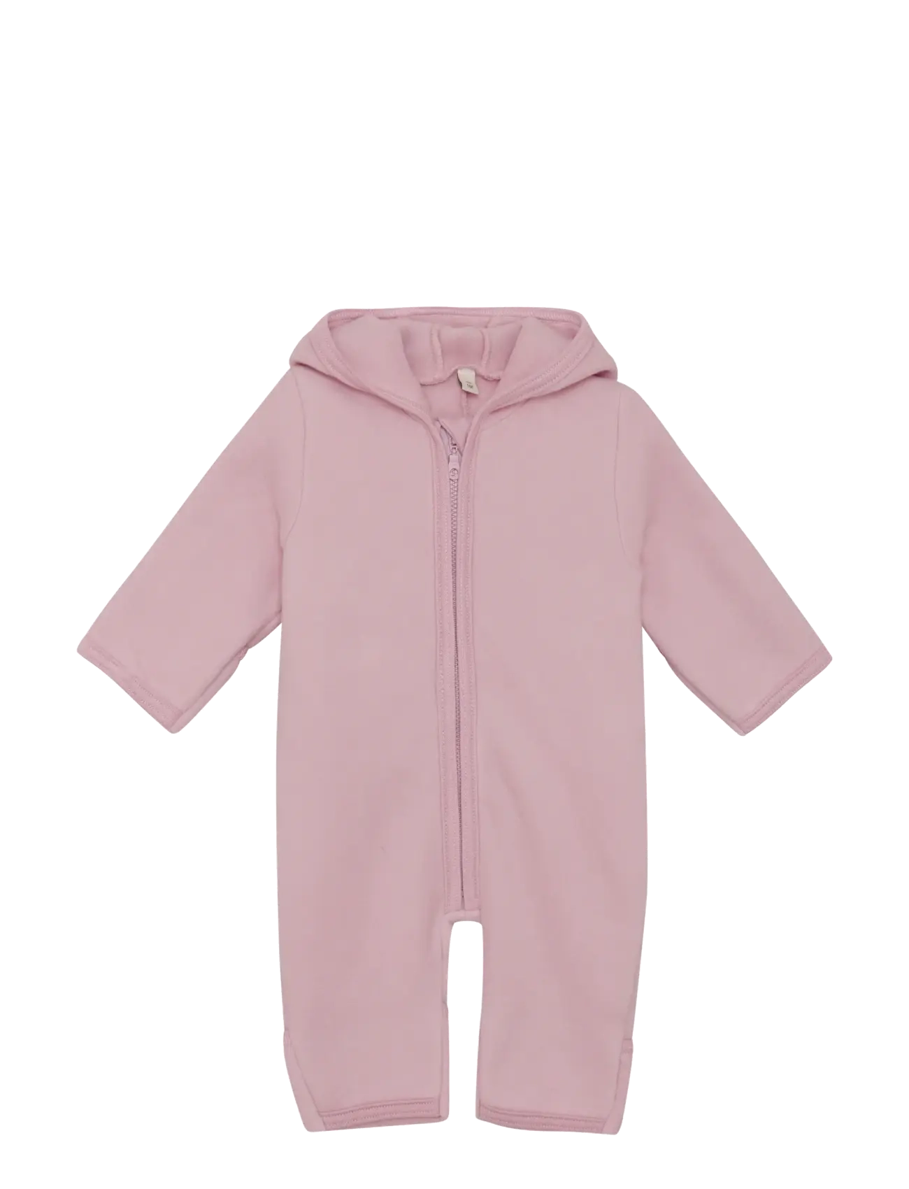 Huttelihut Pram Suit Cotton Fleece - Fleece Overalls - DEAUVILLE MAUVE / pink/rose