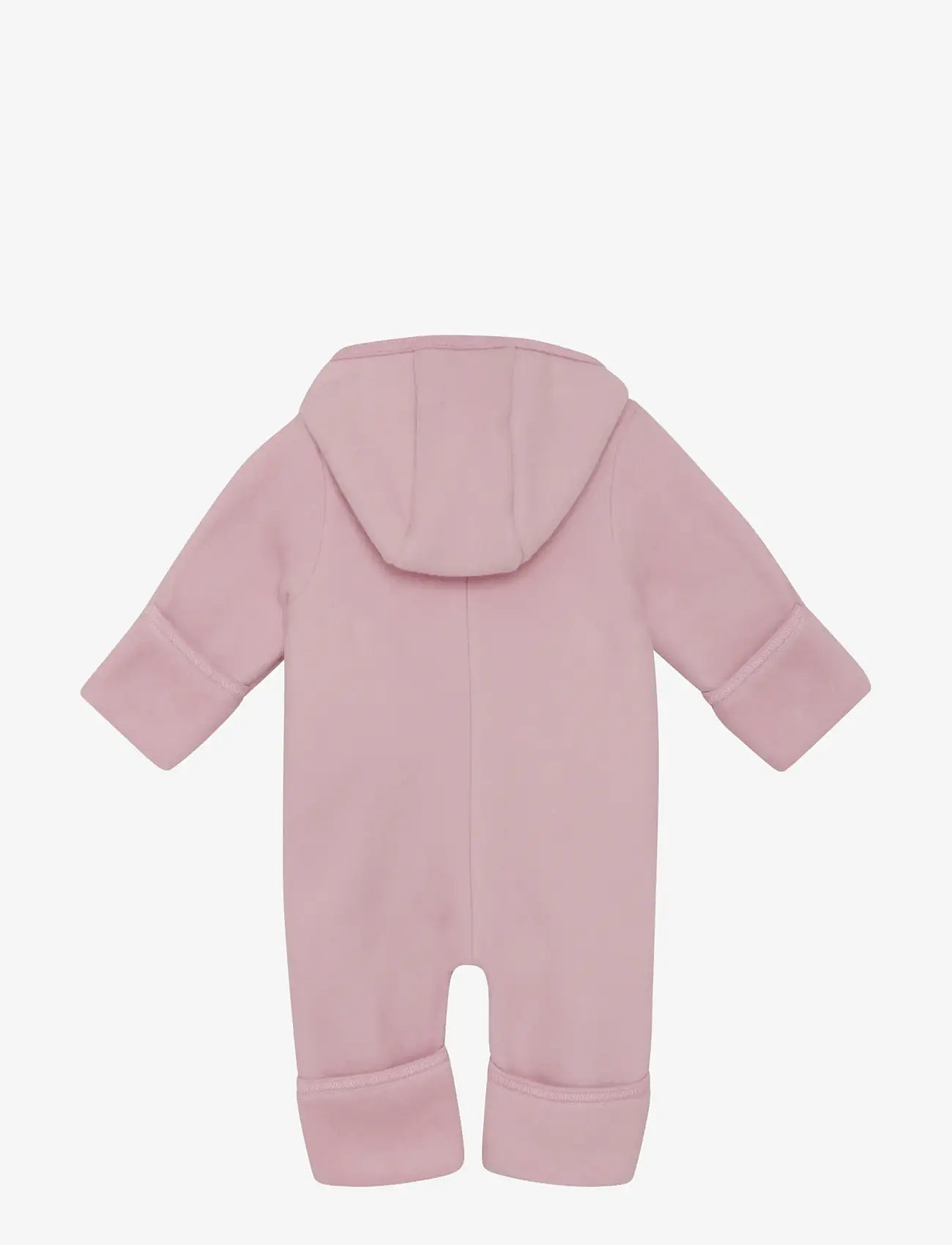 Huttelihut - Pram Suit Cotton Fleece - fleecedragter - deauville mauve - 1