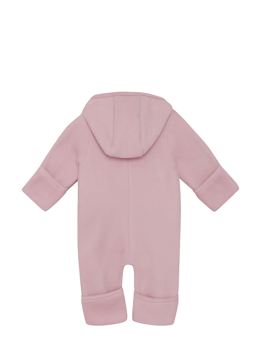 Huttelihut - Pram Suit Cotton Fleece - fleece coveralls - deauville mauve - 1