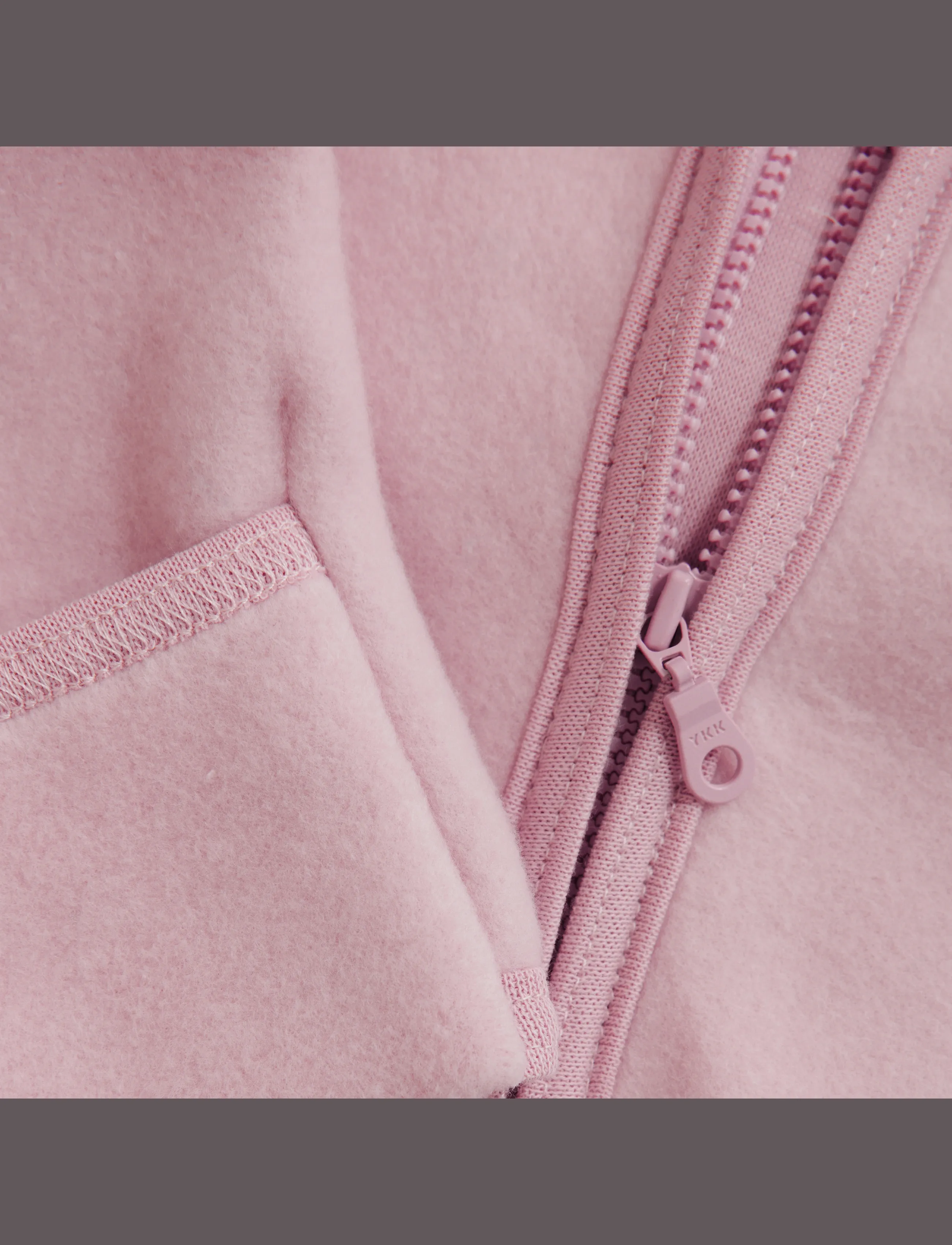 Huttelihut - Pram Suit Cotton Fleece - fleece coveralls - deauville mauve - 2