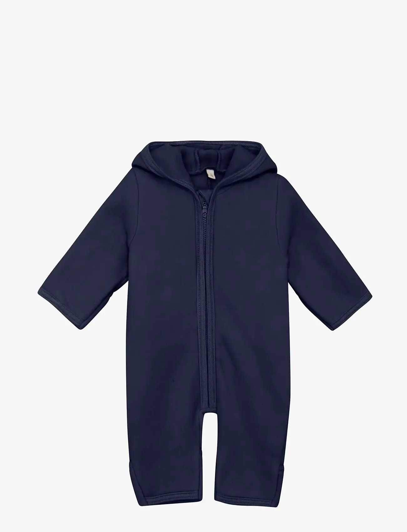 Huttelihut - Pram Suit Cotton Fleece - fleecedragter - navy blazer - 0