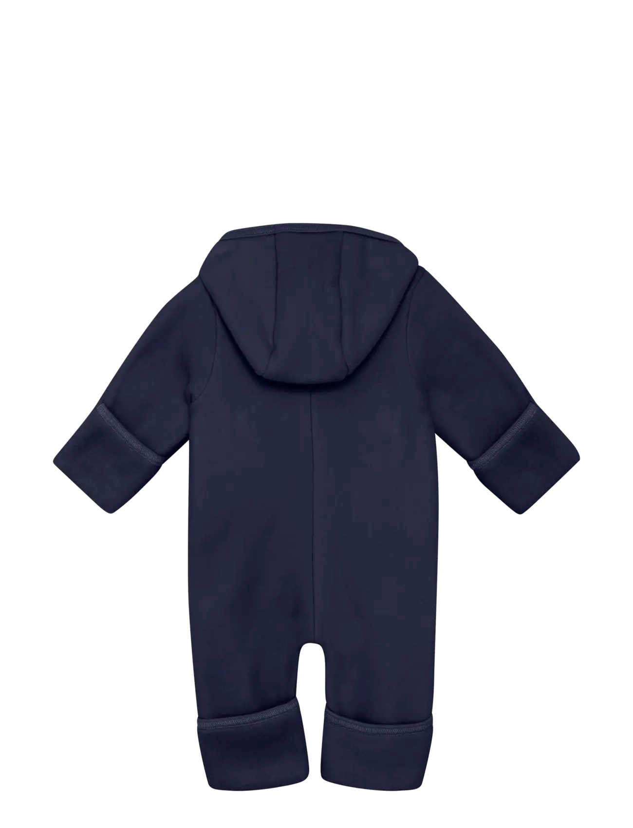 Huttelihut - Pram Suit Cotton Fleece - fleece coveralls - navy blazer - 1