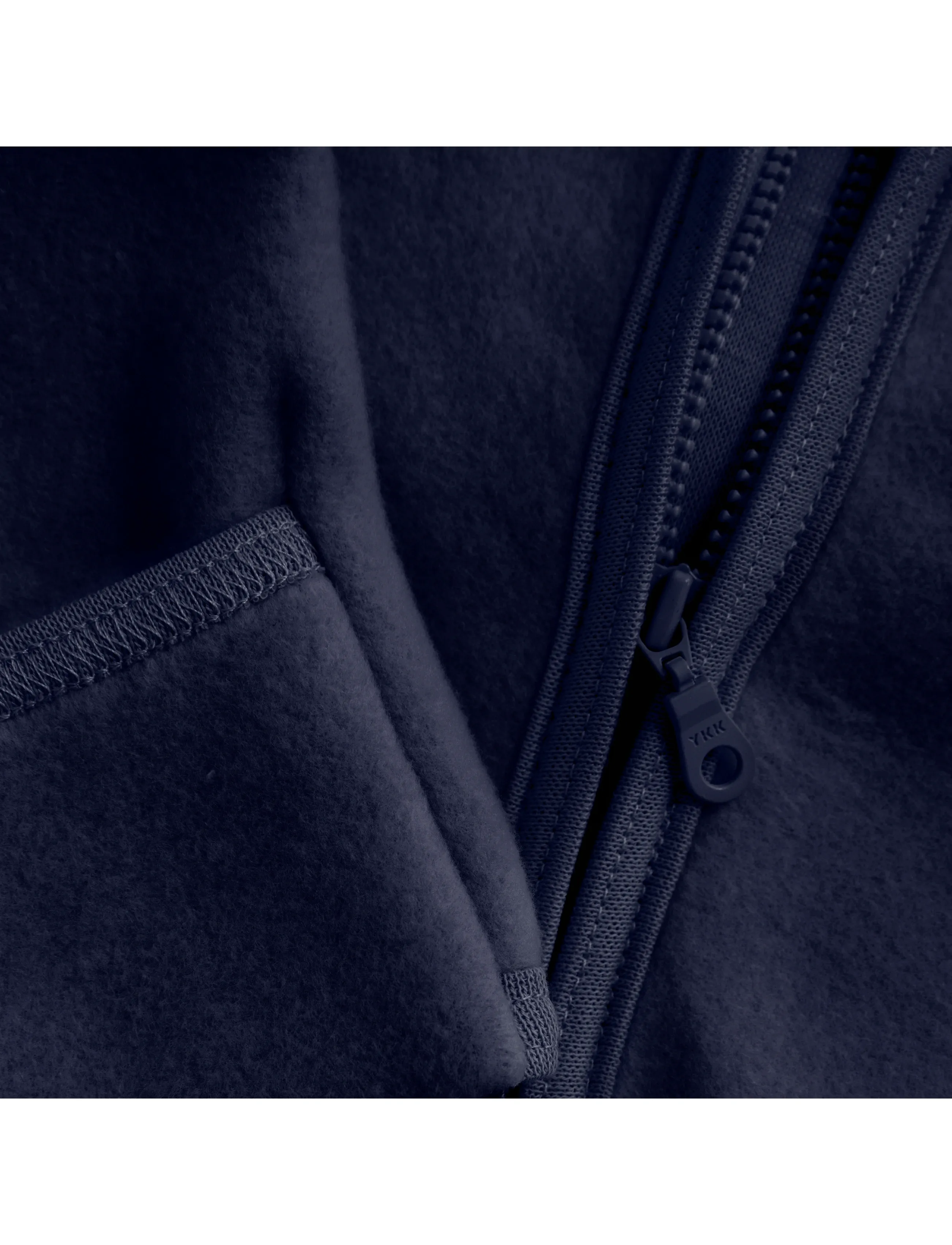 Huttelihut - Pram Suit Cotton Fleece - fleece coveralls - navy blazer - 2