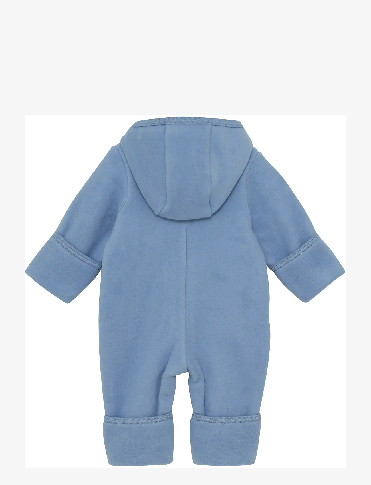 Huttelihut - Pram Suit Cotton Fleece - fleece overalls - windward blue - 1