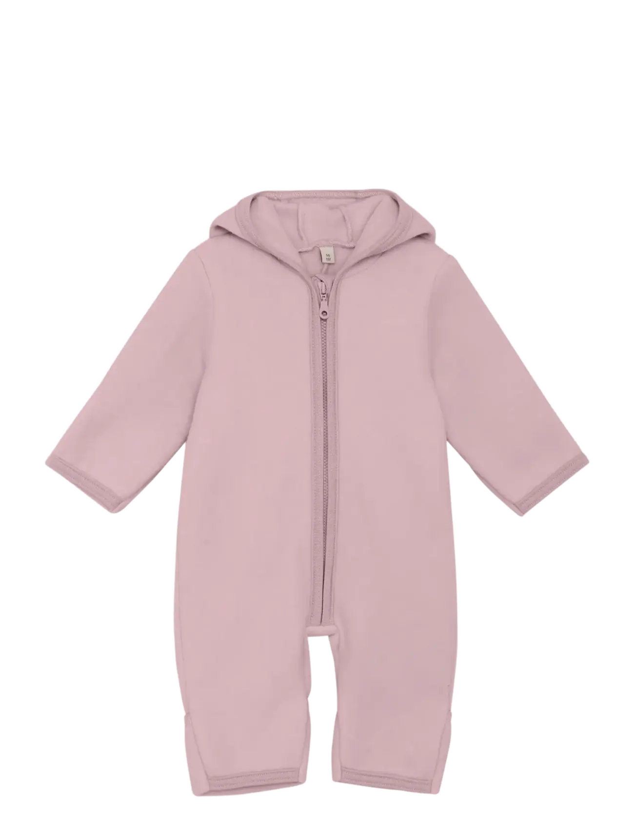 Huttelihut Pram Suit Ears Cot. Fleece - Kombinezony z polaru - DEAUVILLE MAUVE / purple